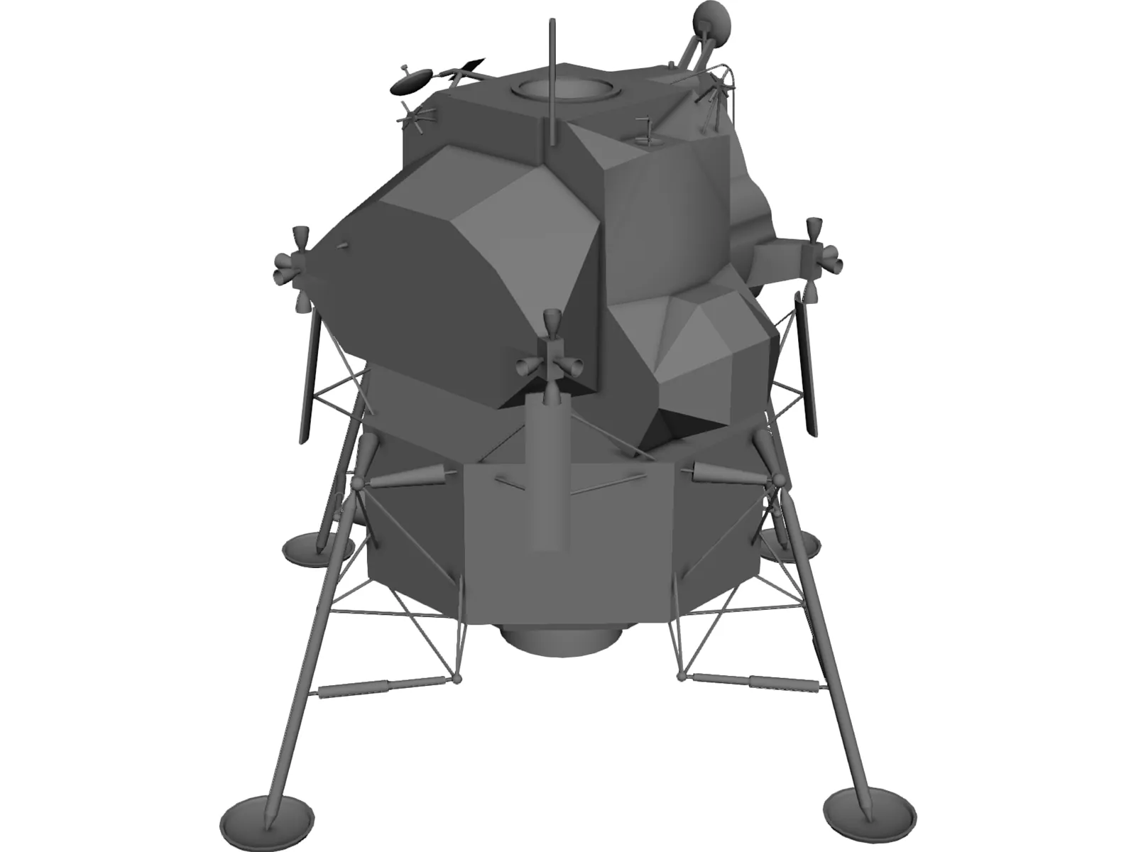 Apollo 11 Lunar Module 3D Model