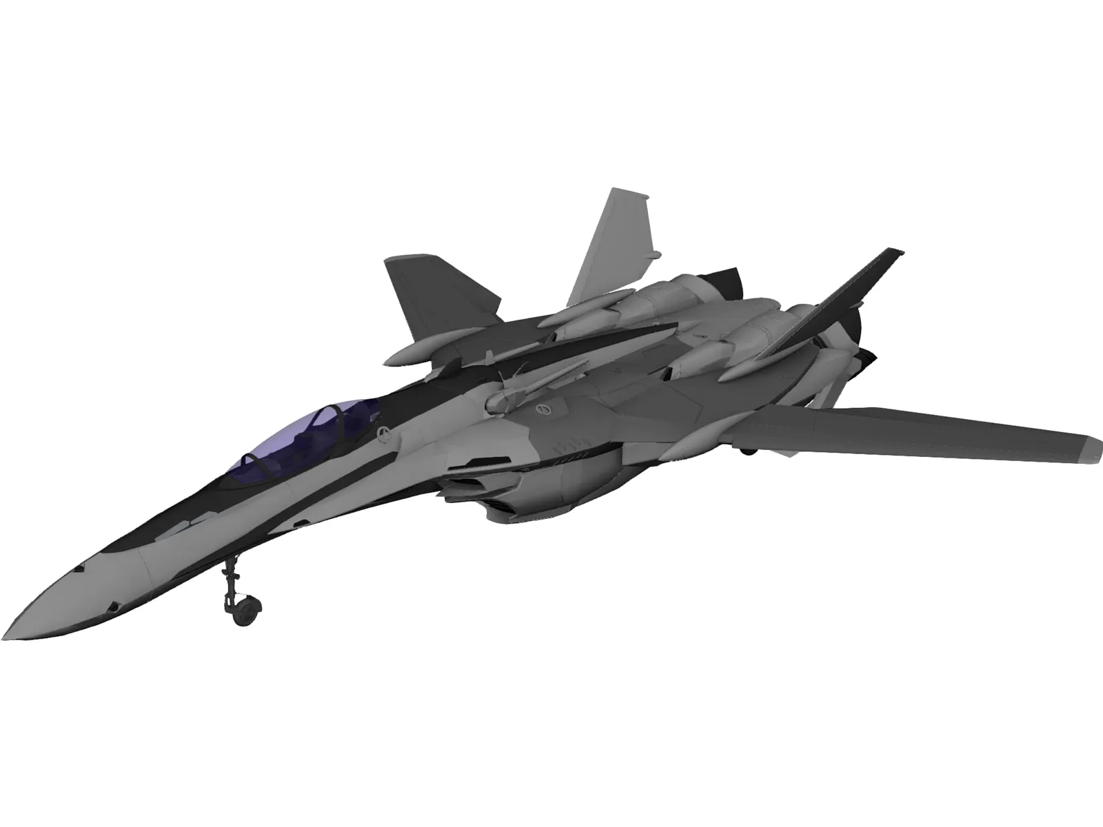 VF-25 3D Model