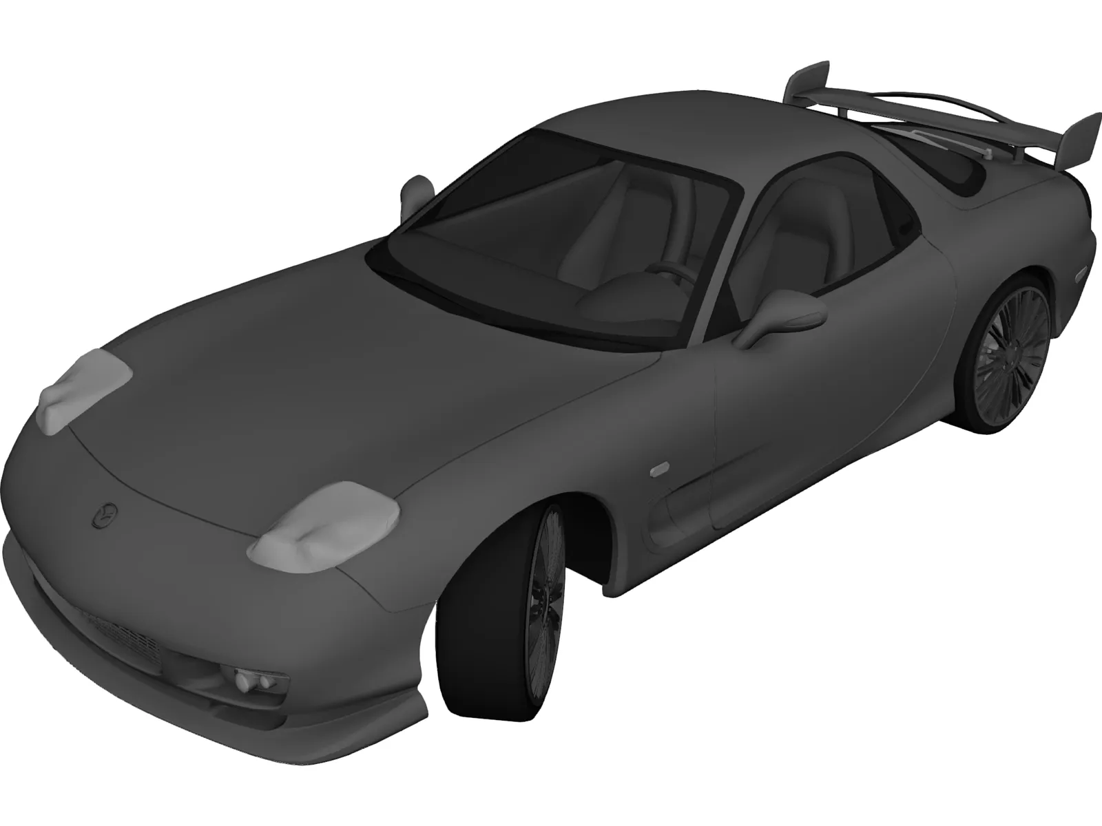 Mazda RX-7 3D Model