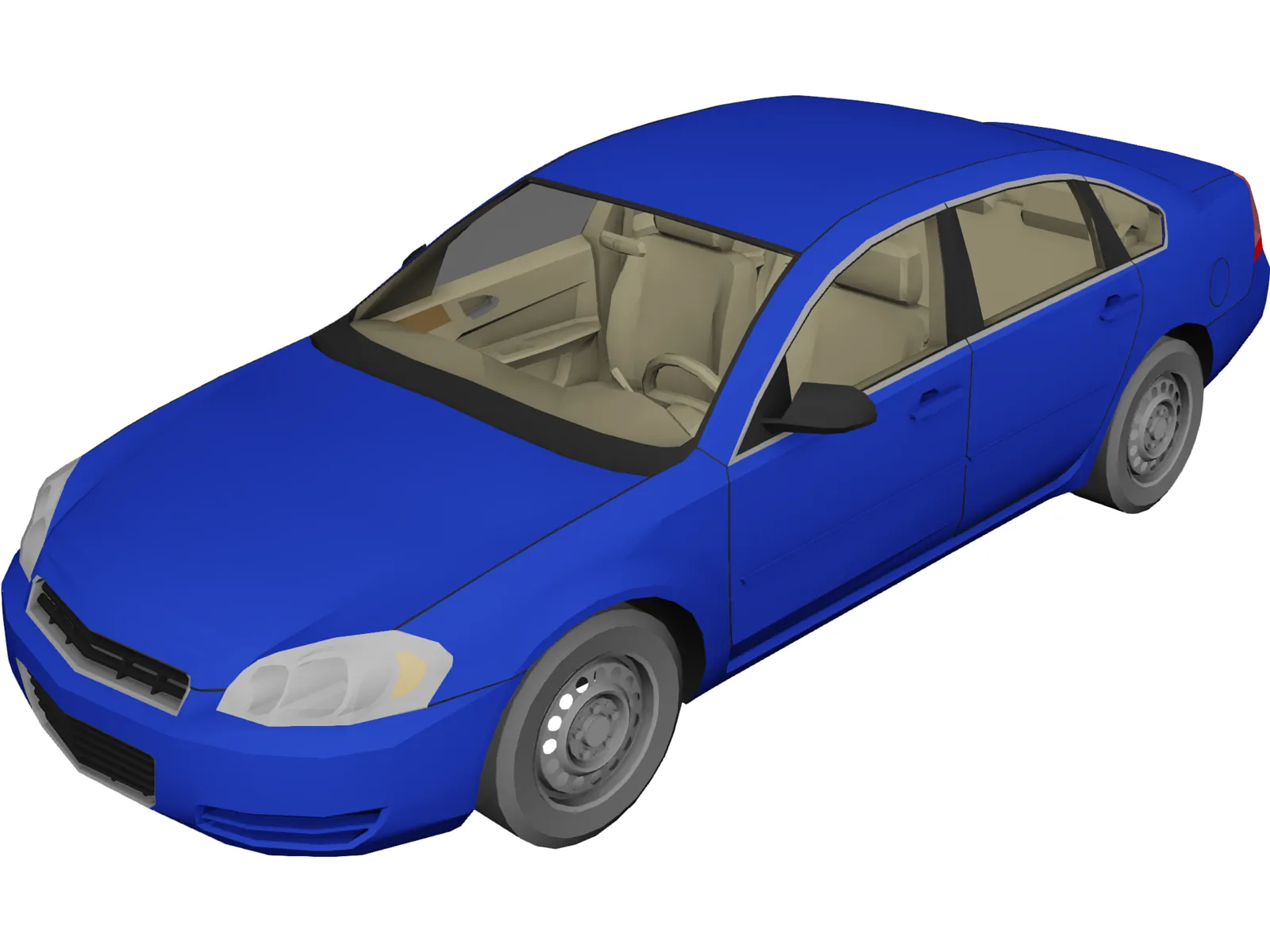 Chevrolet Impala (2006) 3D Model