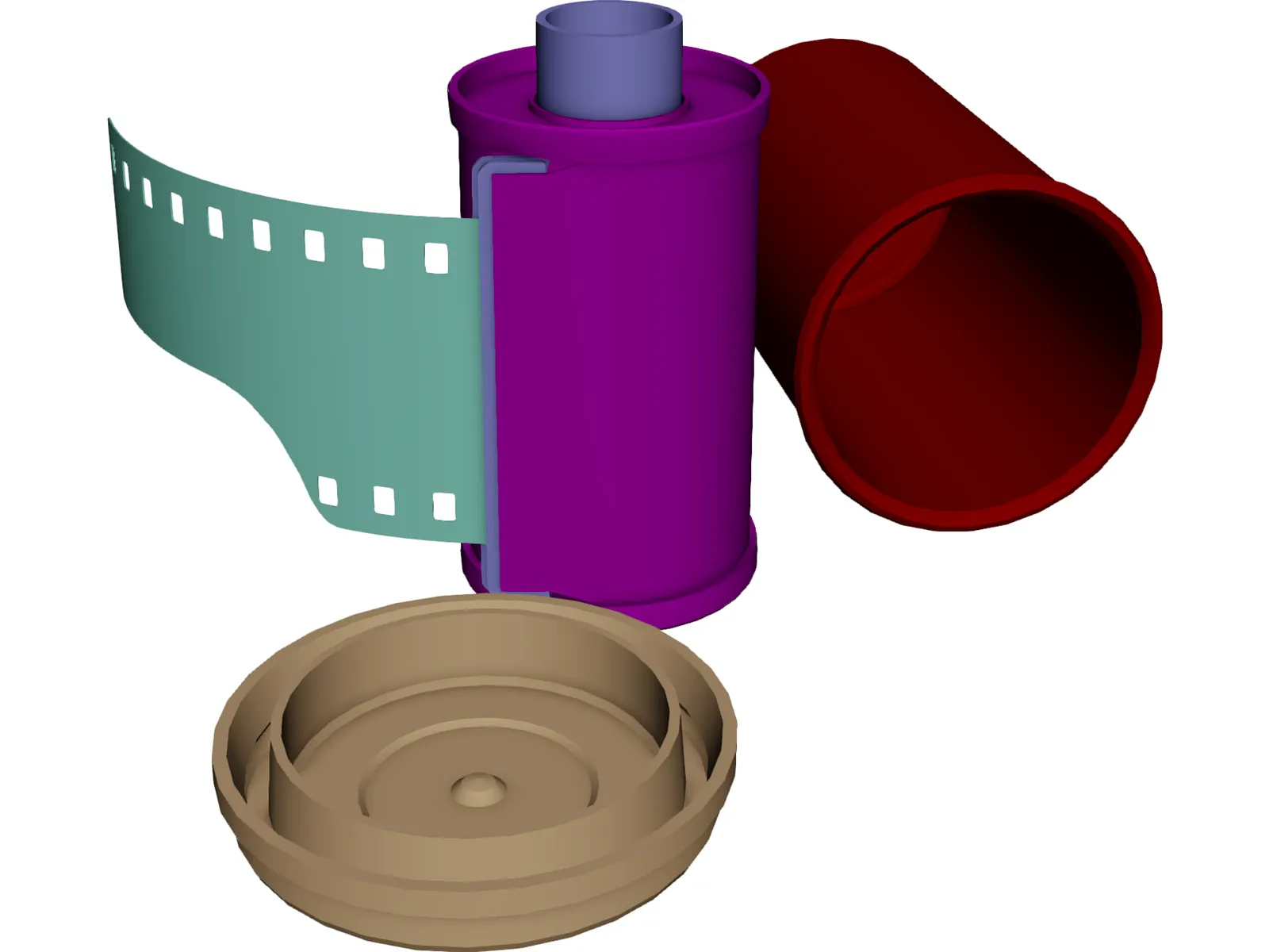 Kodak Film 3D Model