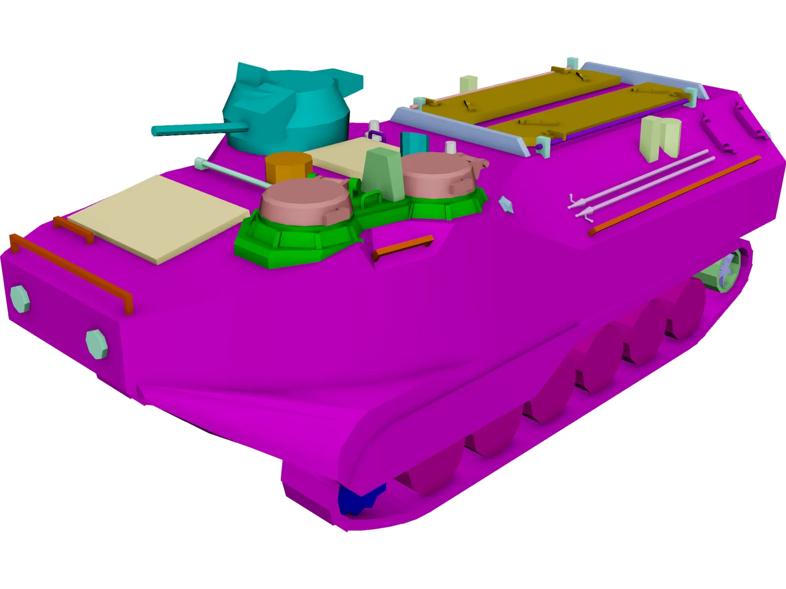 LVPT7 3D Model