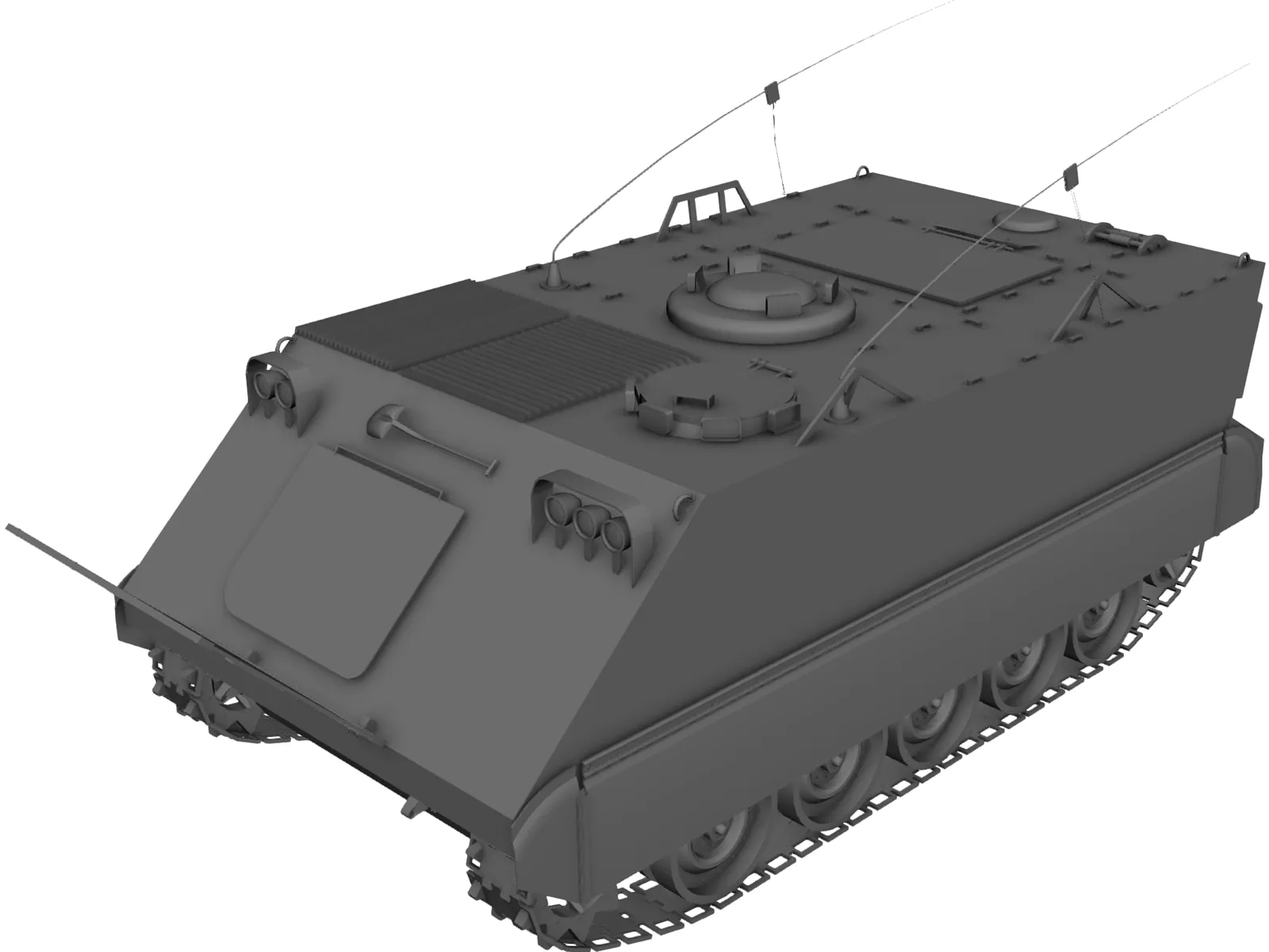 M-113 3D Model