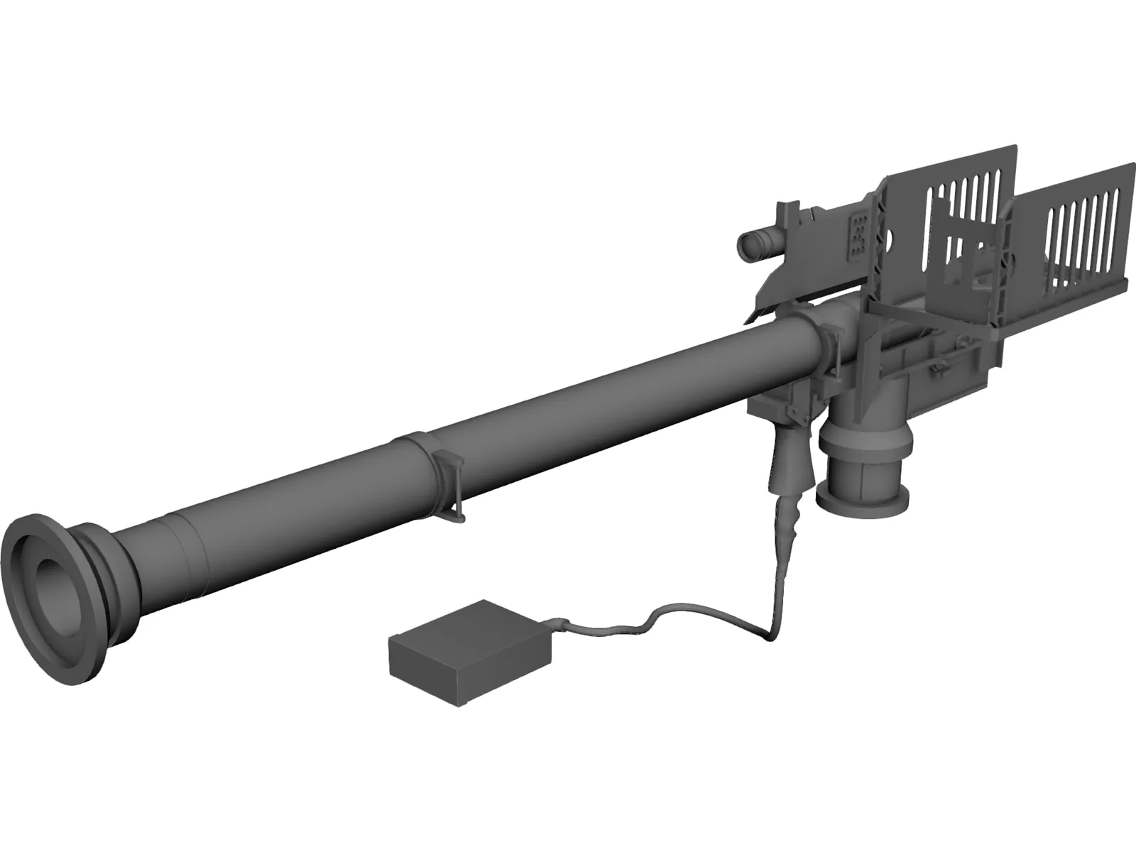 Stinger Launcher 3D Model