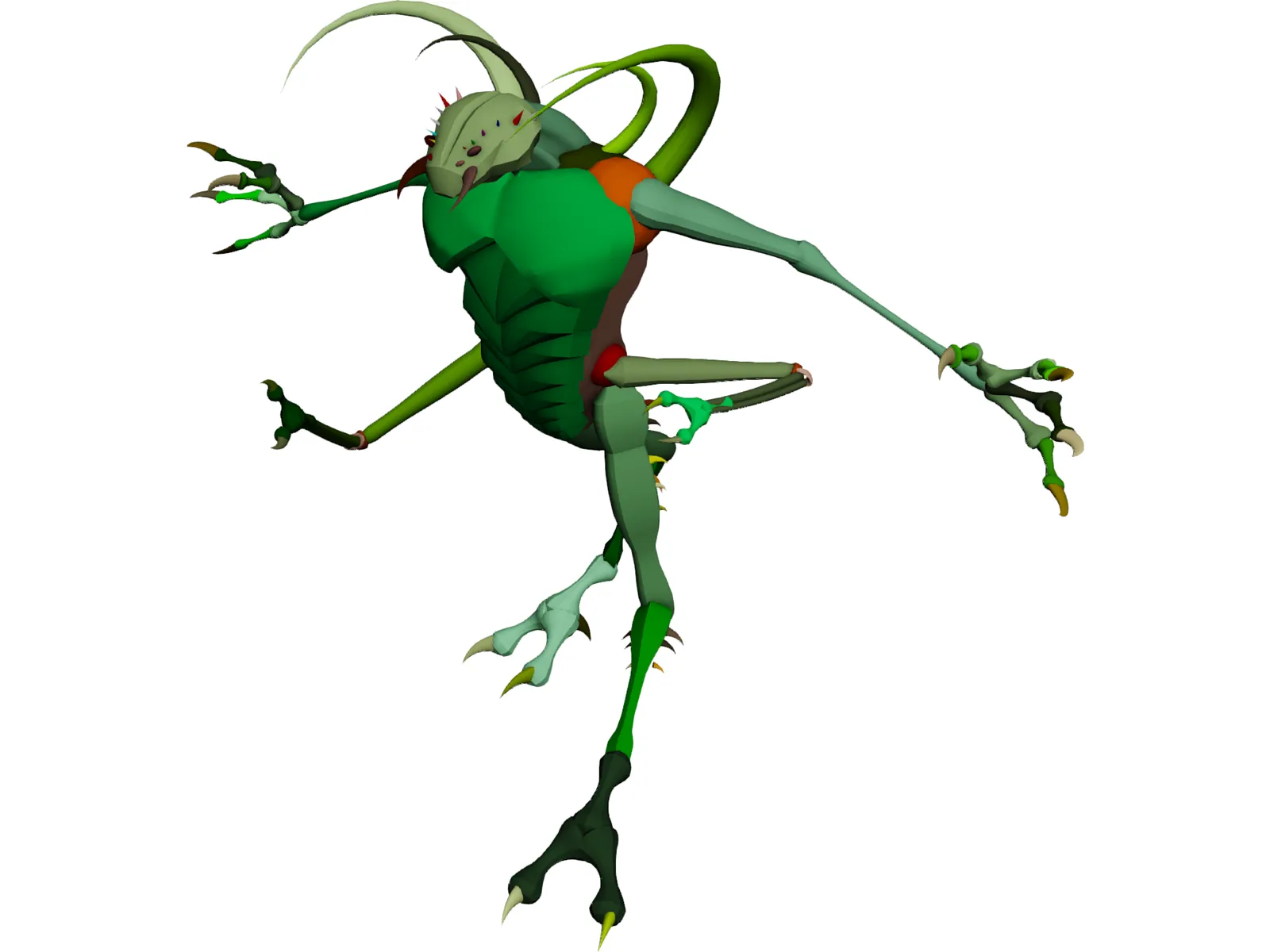 Bugman 3D Model