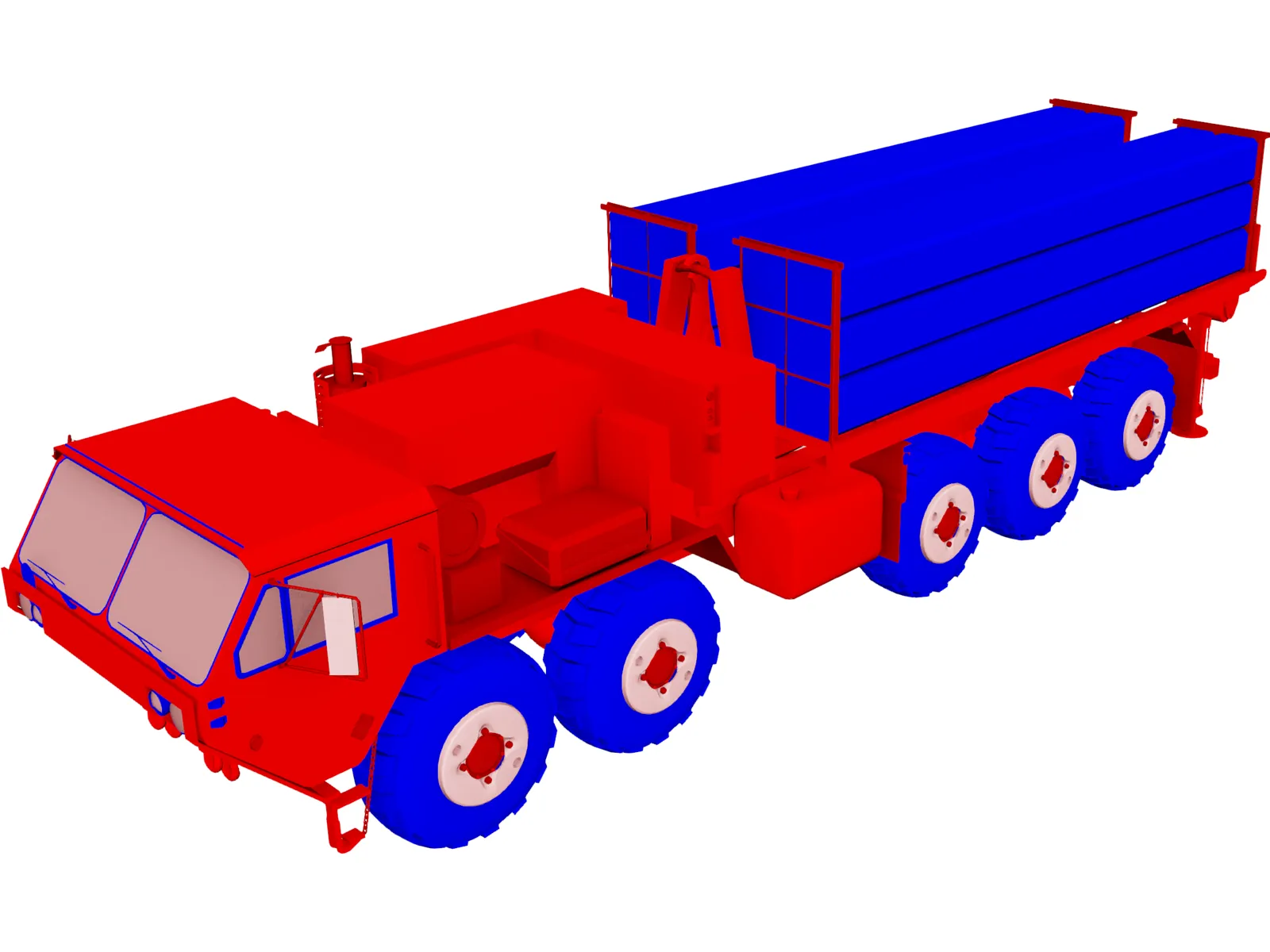 THAAD 3D Model