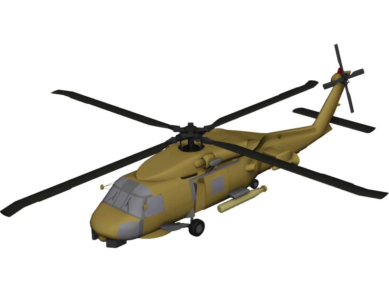 Sikorsky SH-60B Seahawk 3D Model