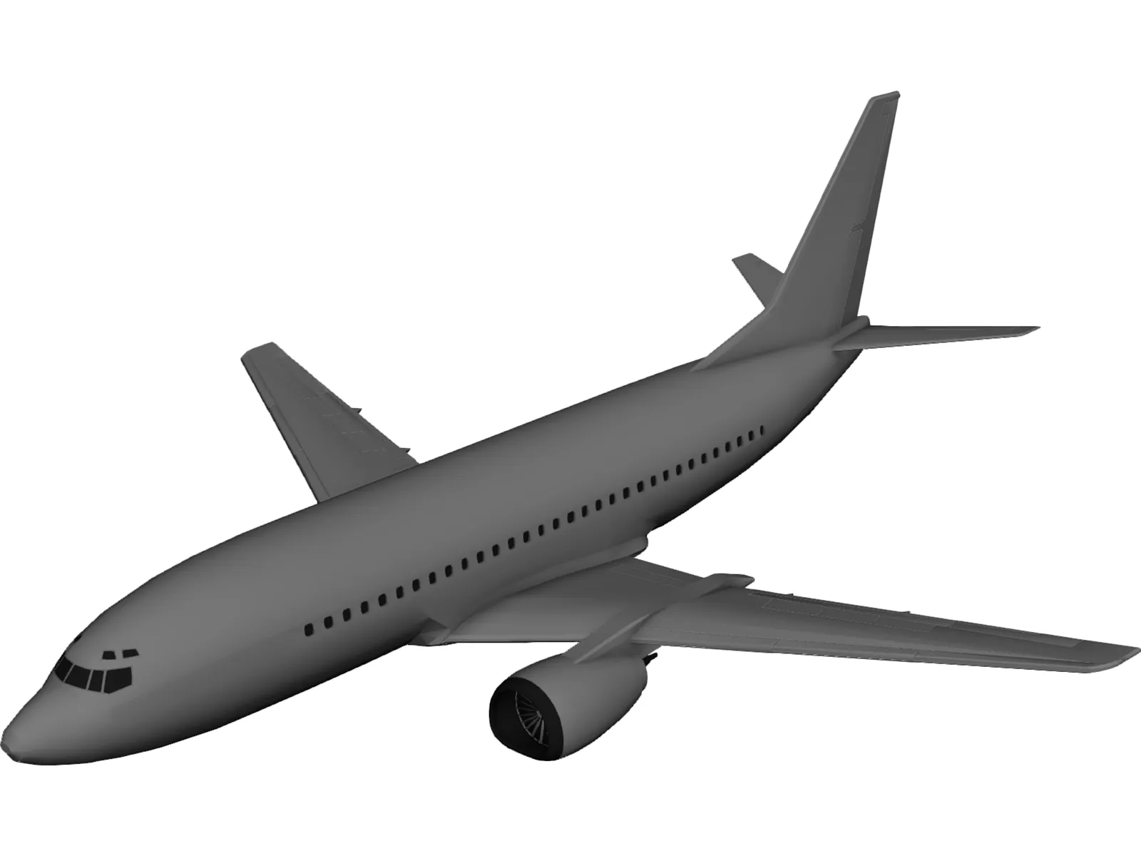 Boeing 737-500 3D Model