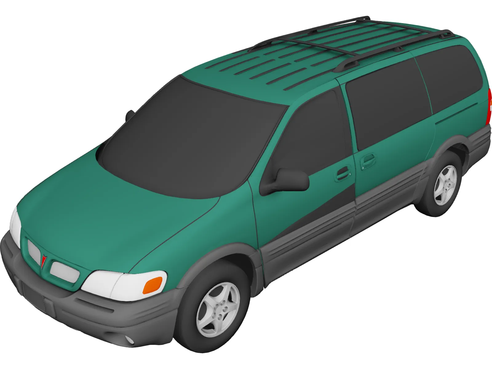 Pontiac Montana (1997) 3D Model