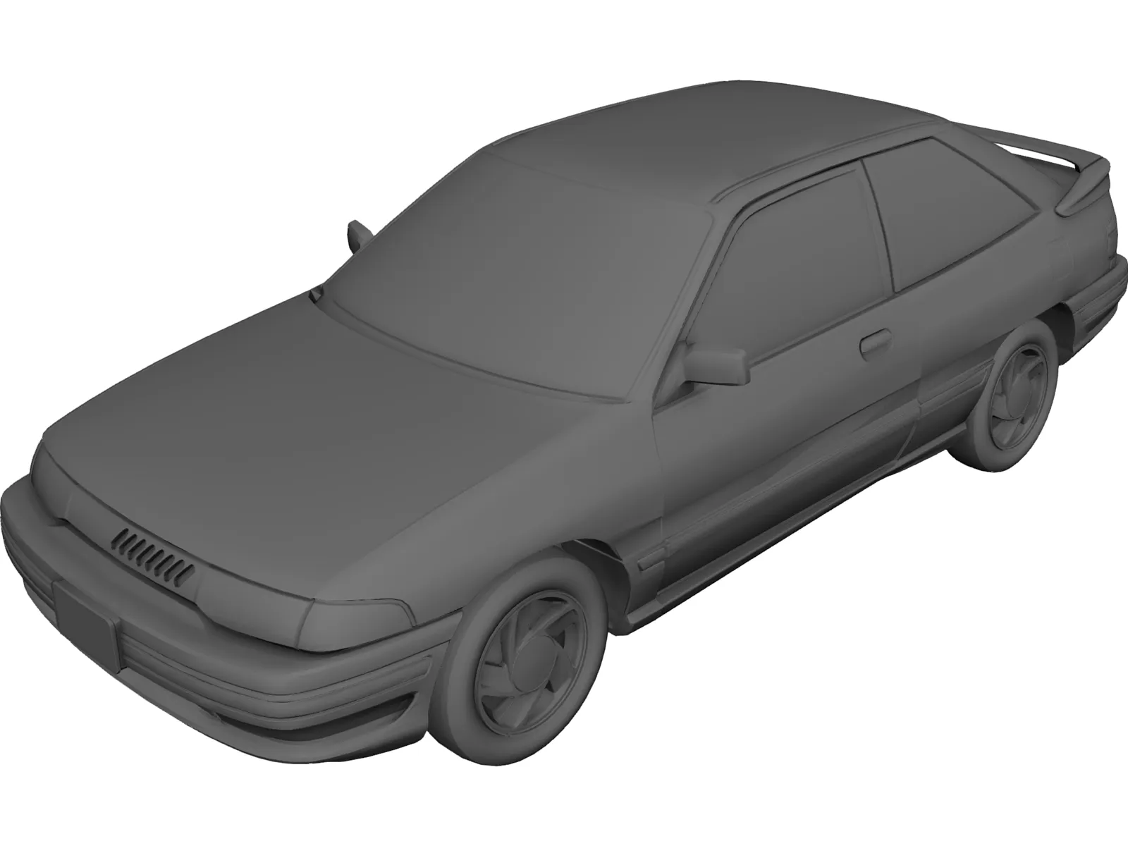 Ford Escort (1997) 3D Model