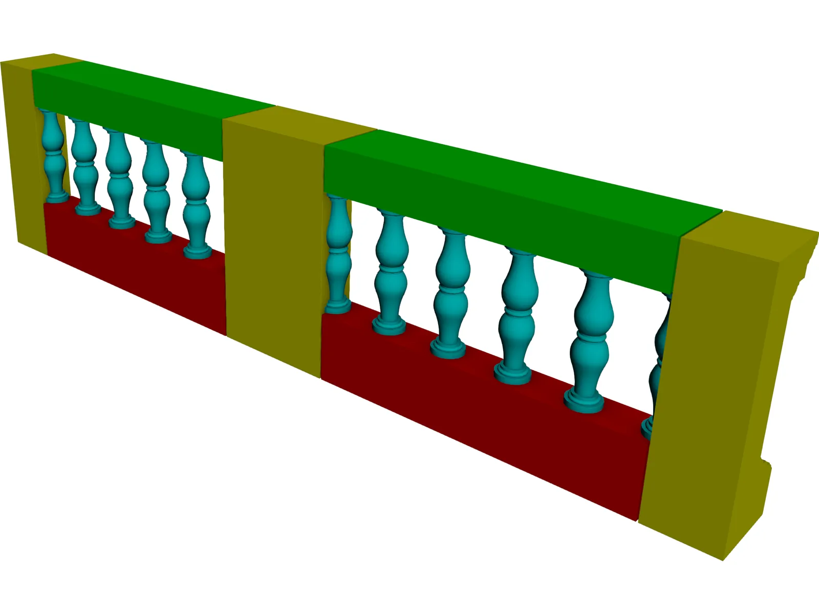 Railing 3D Model