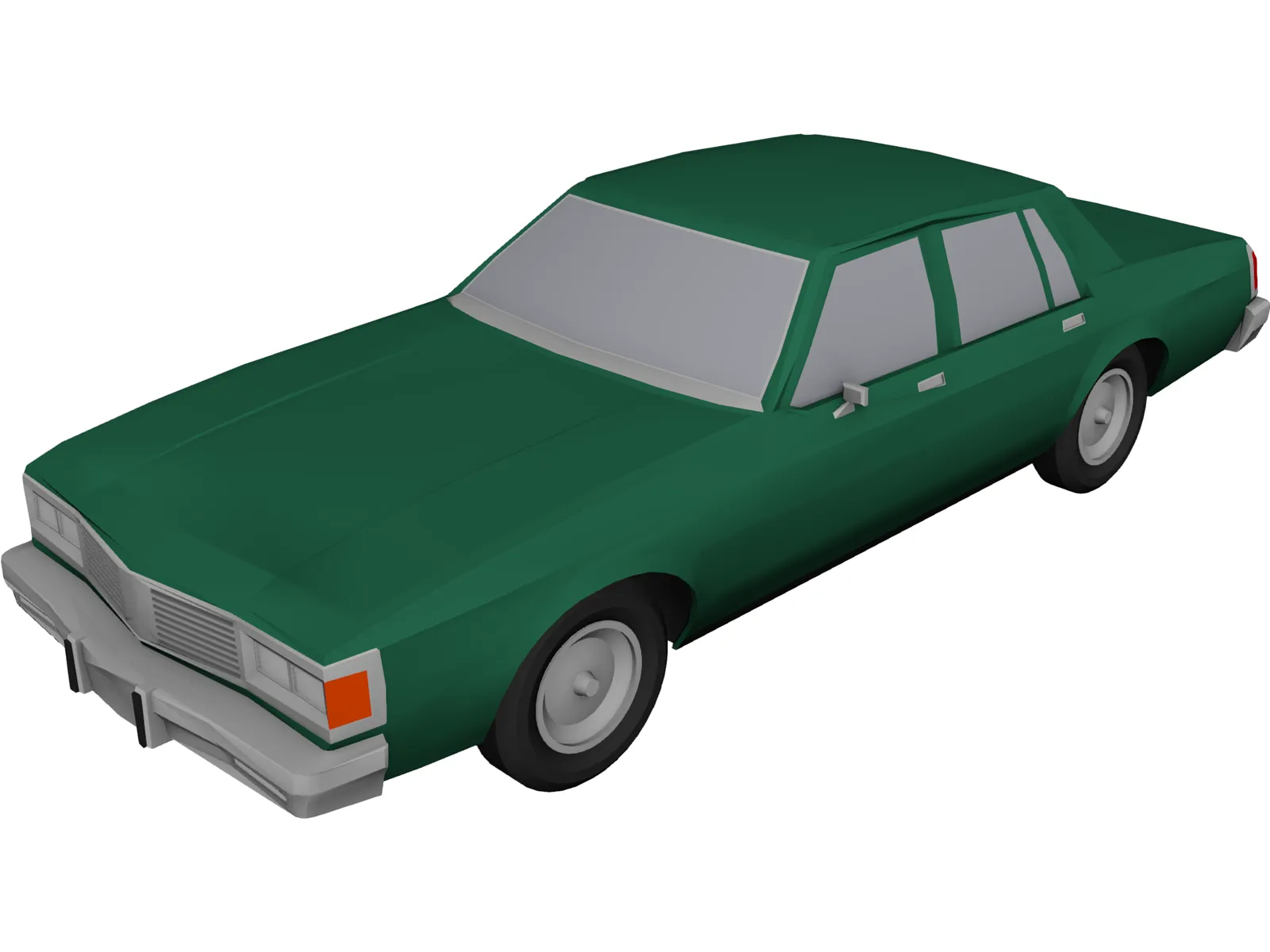 Oldsmobile Delta 88 (1985) 3D Model