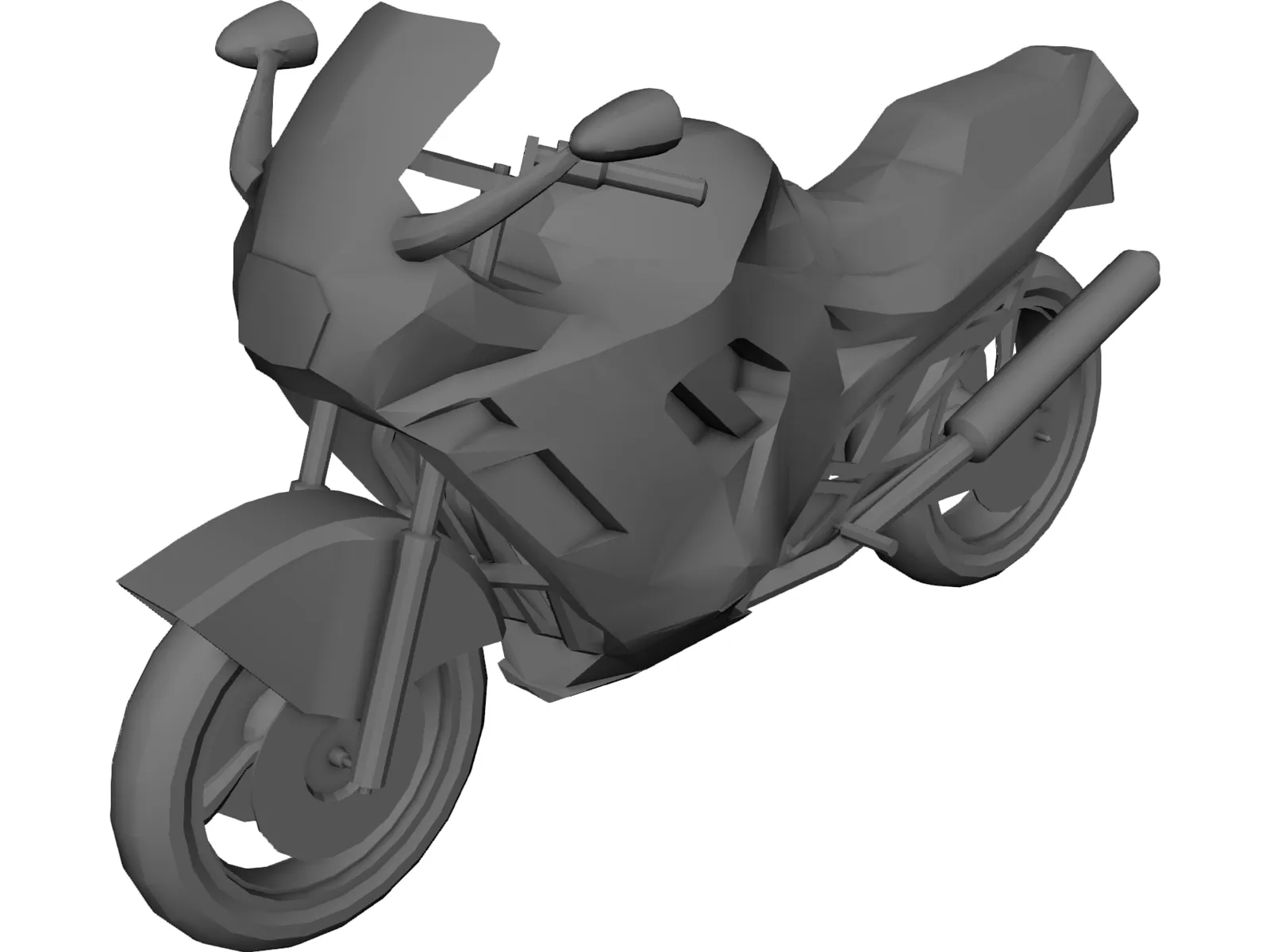 Suzuki Katana (1991) 3D Model