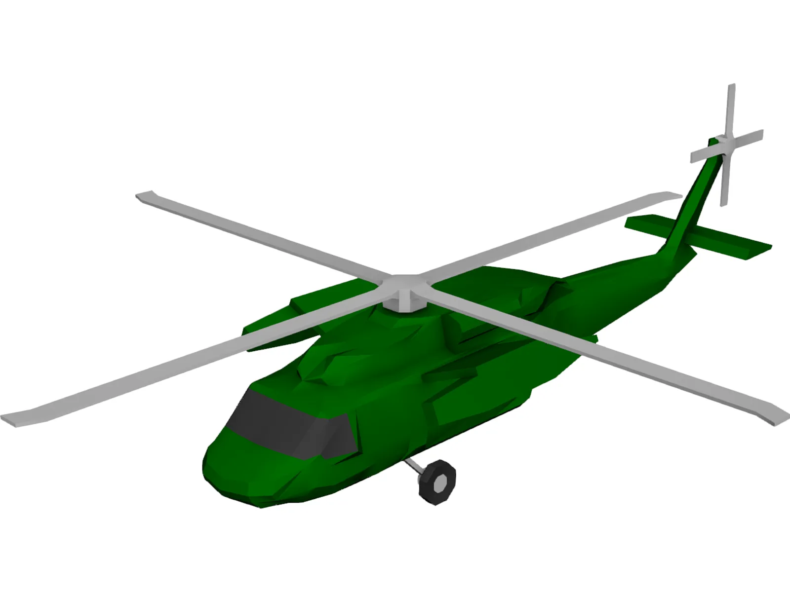 Sikorsky MH-60 Stallion 3D Model