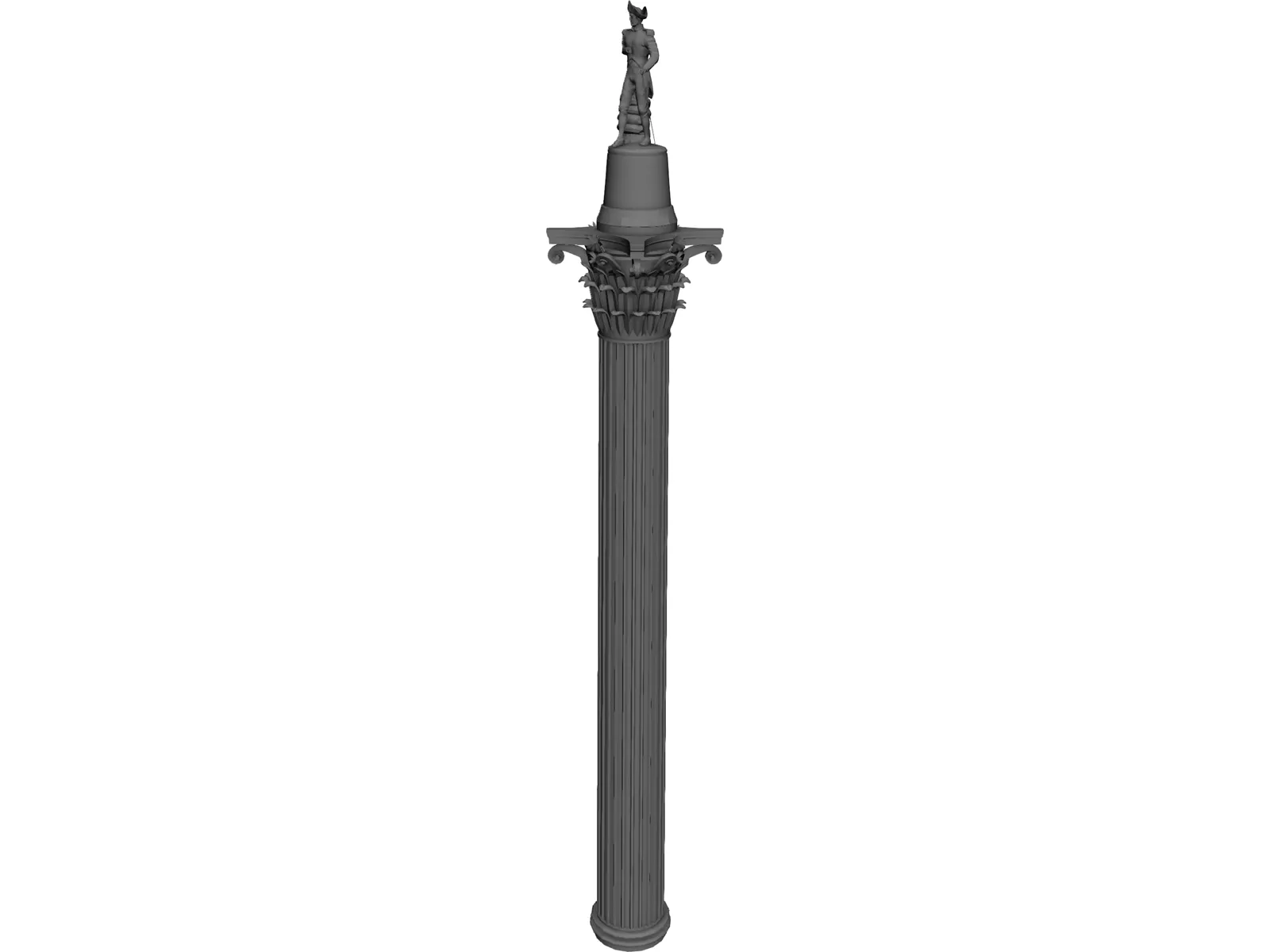 Nelsons Column 3D Model