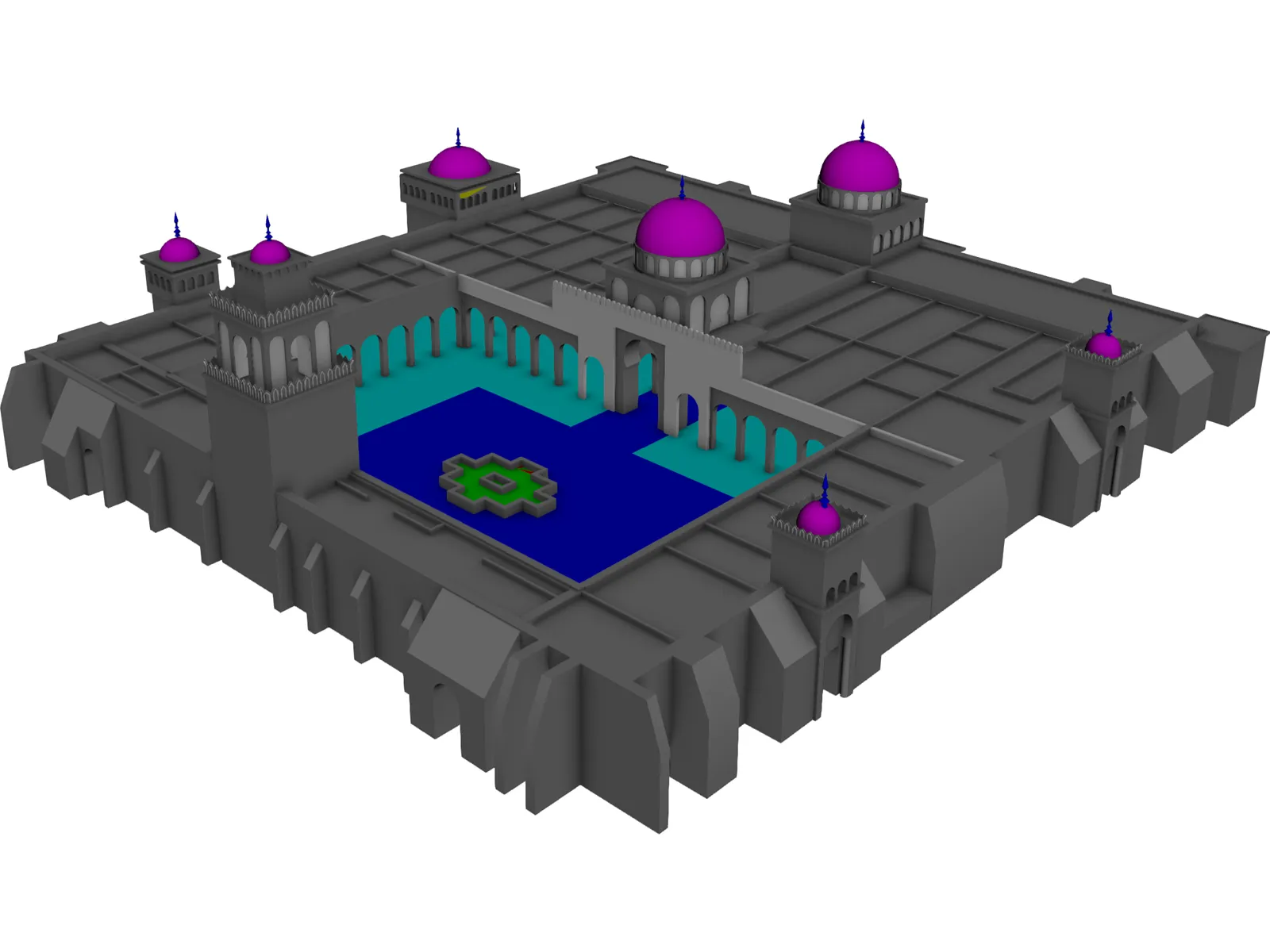 Mosque 3D Model