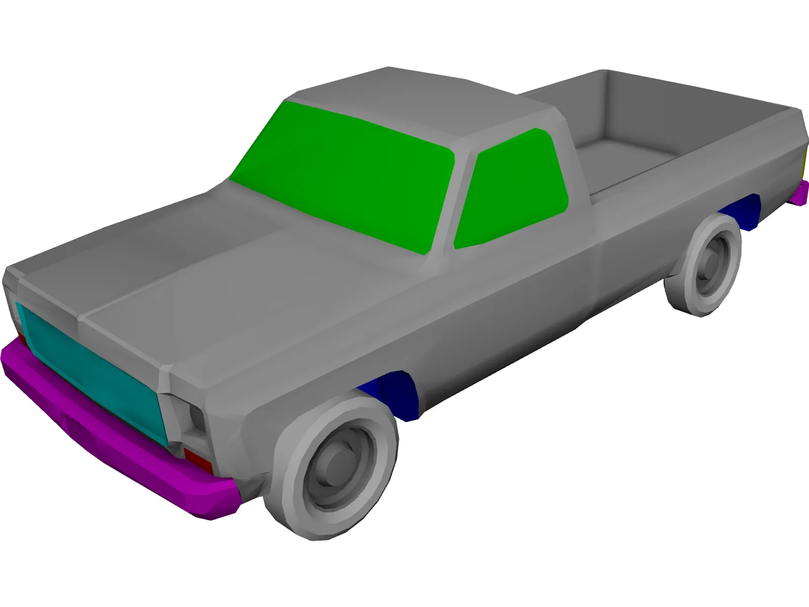 Chevrolet Pickup (1978) 3D Model