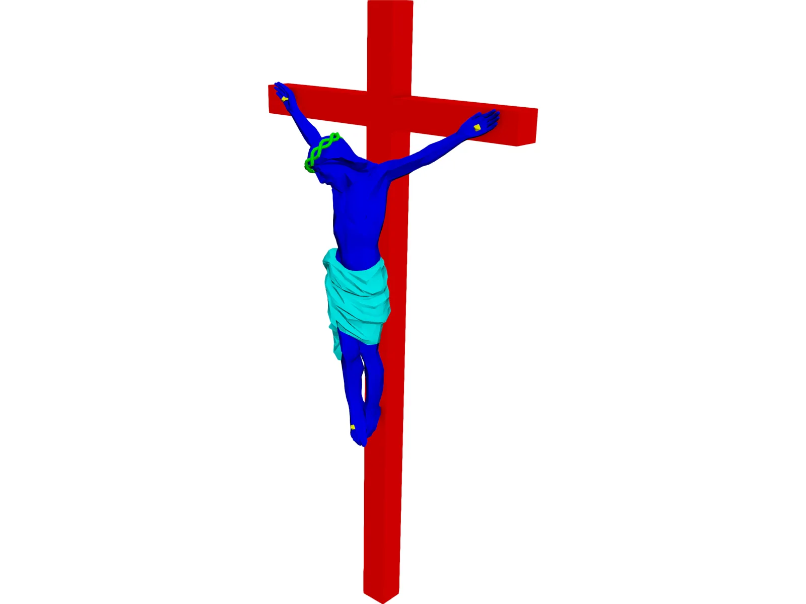 Crucifix 3D Model