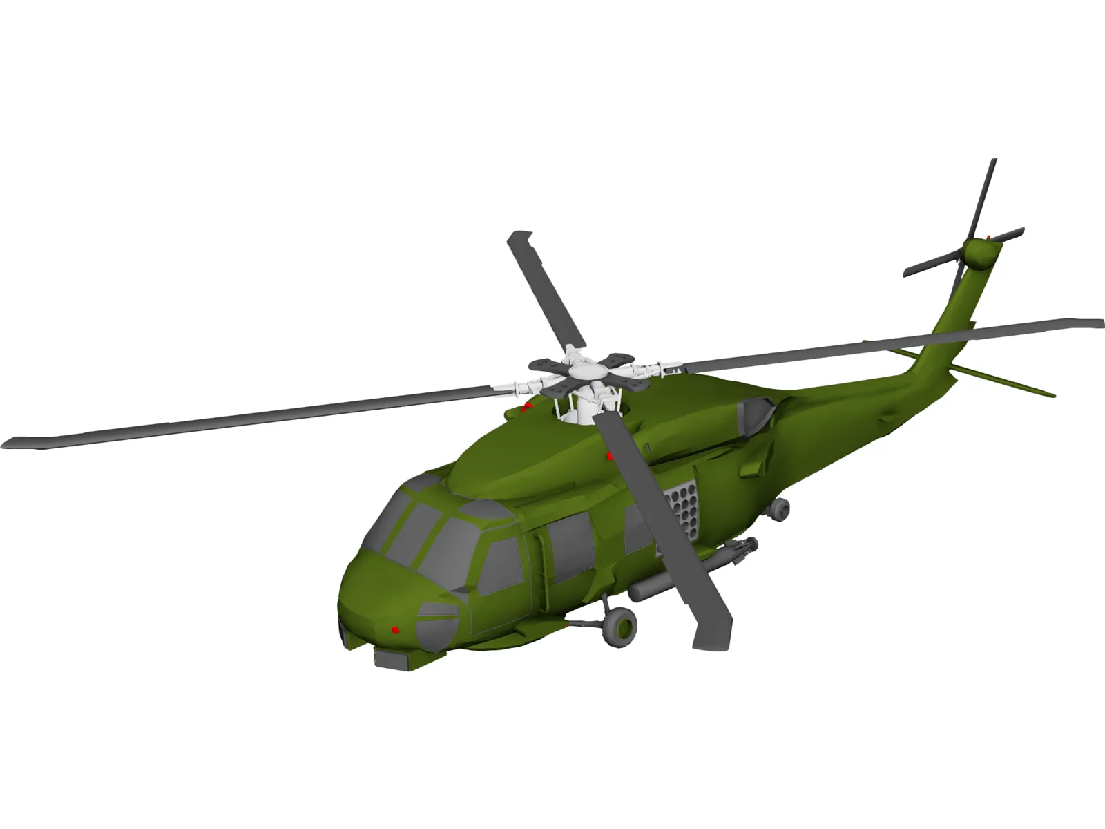 Sikorsky SH-60 Seahawk 3D Model