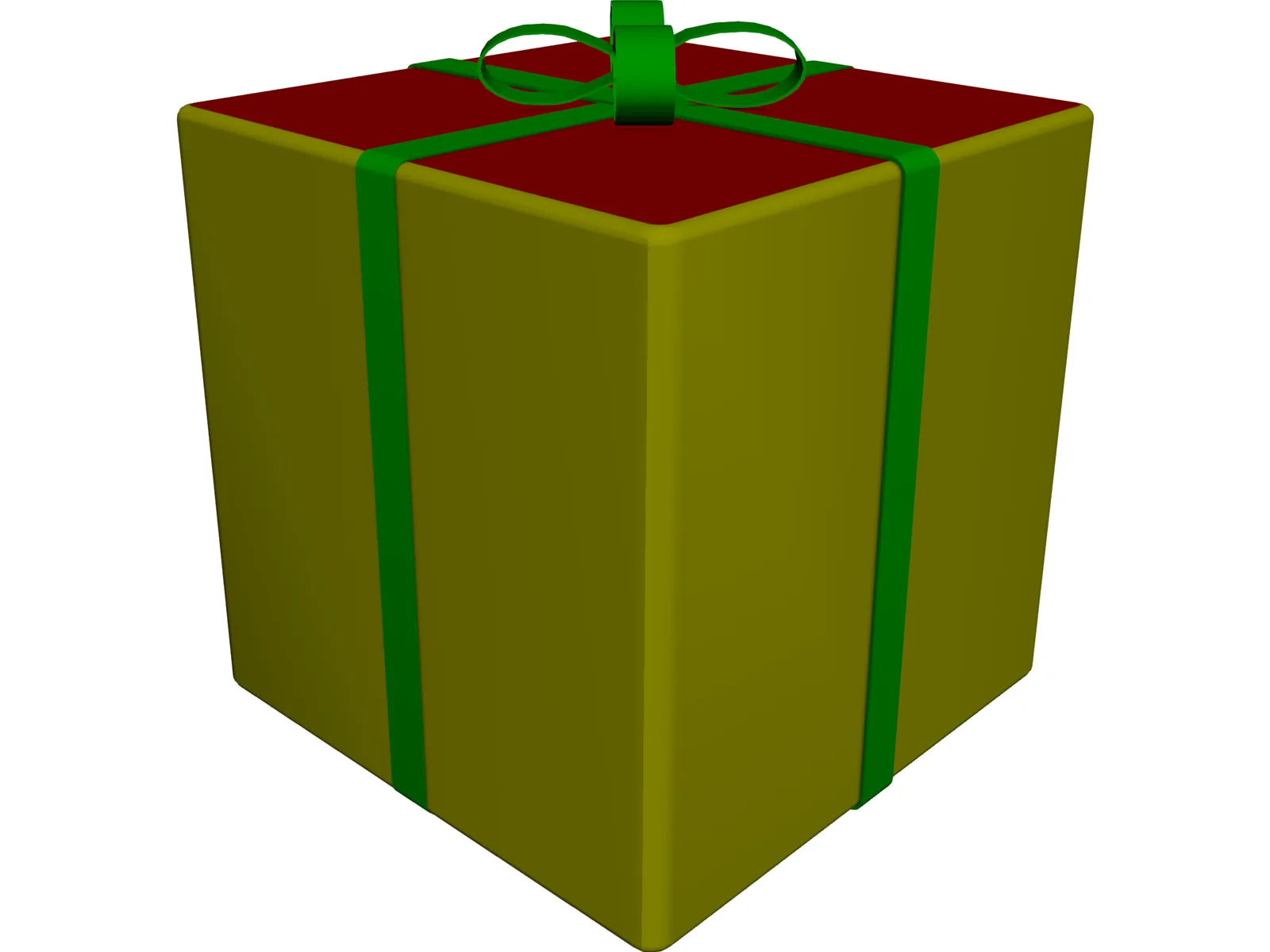 Gift Box 3D Model