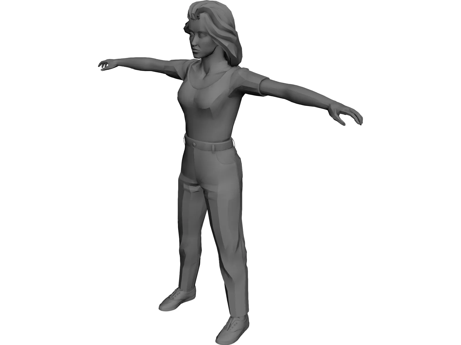 Girl 3D Model