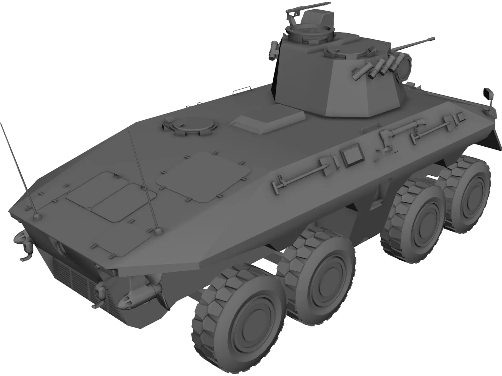 Luchs APC Personal Carrier 3D Model