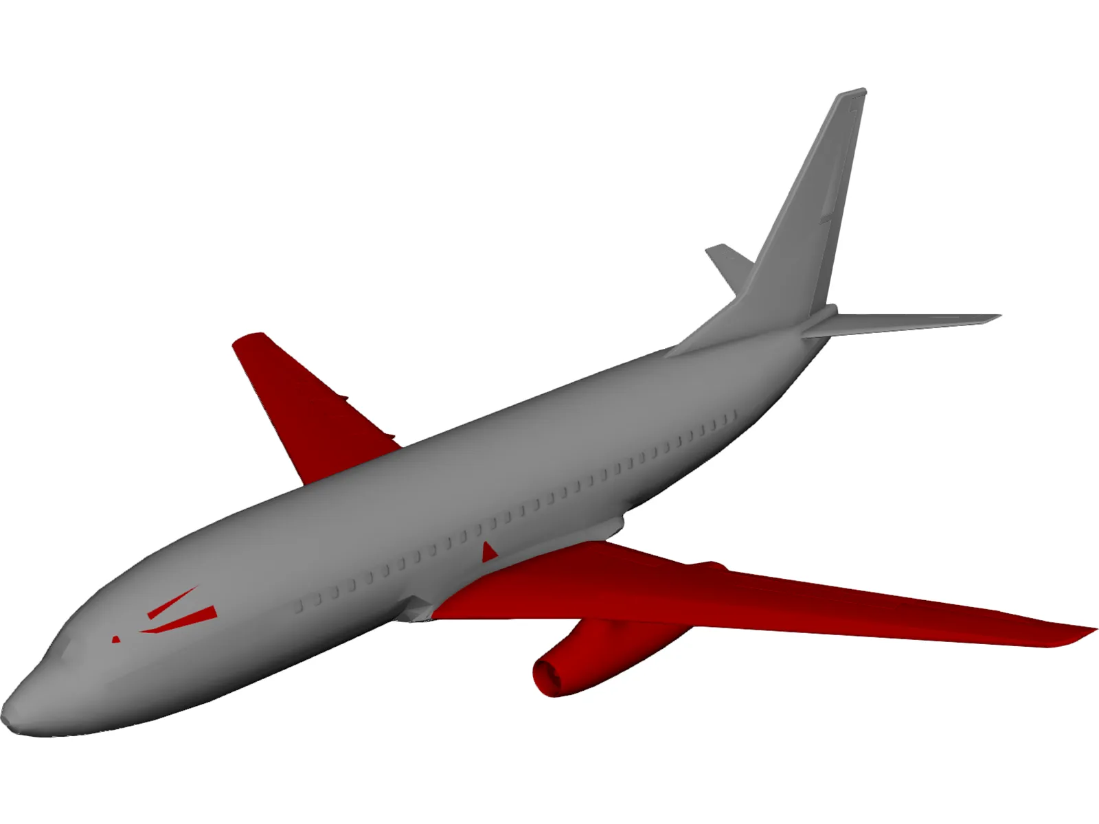 Boeing 737-200 3D Model