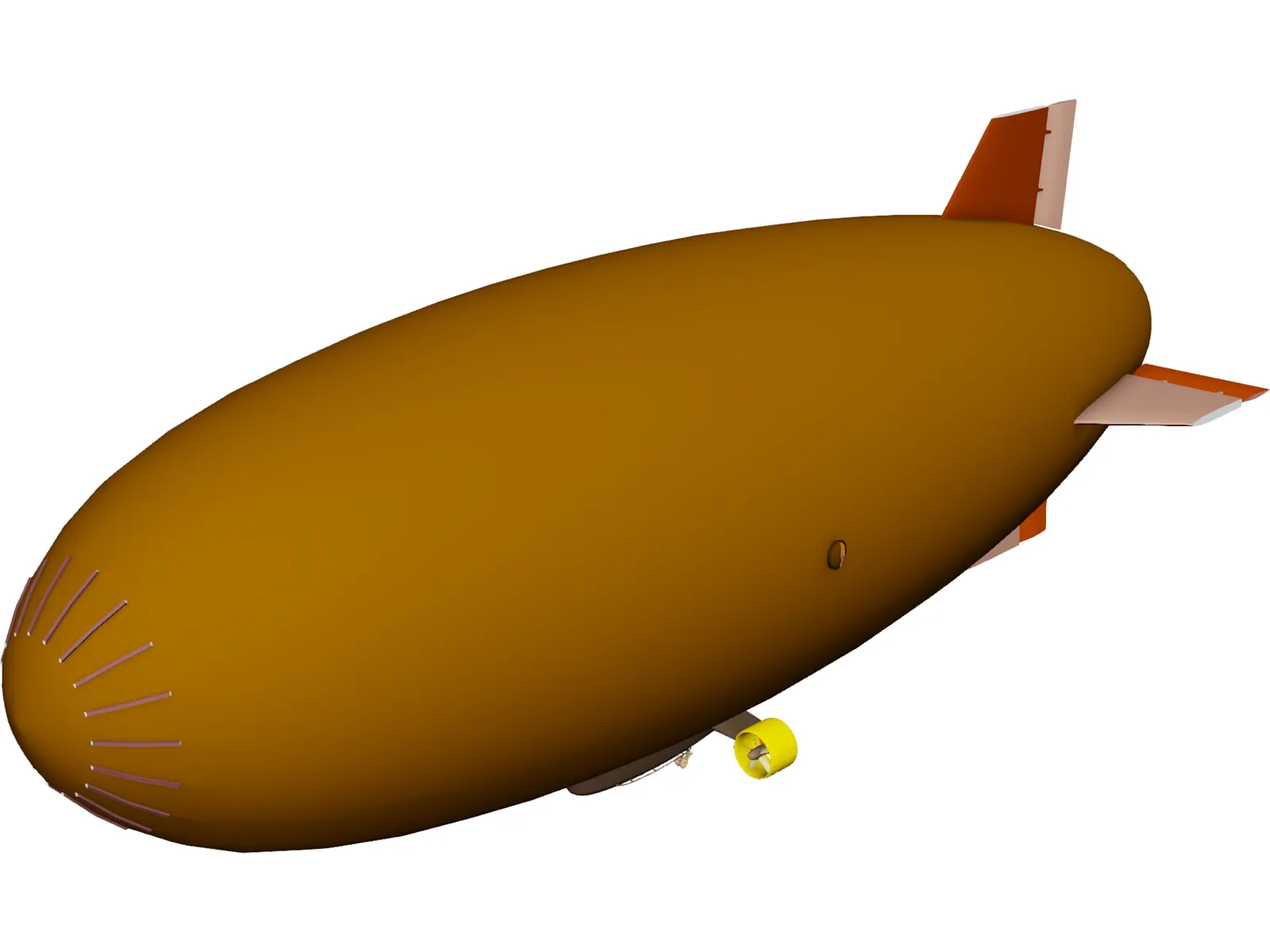 Blimp 3D Model