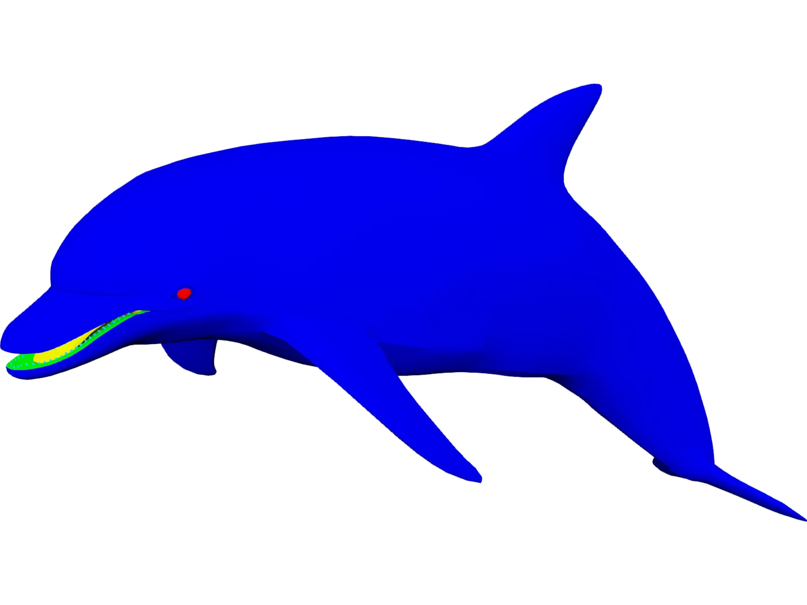 Dolphin 3D Model