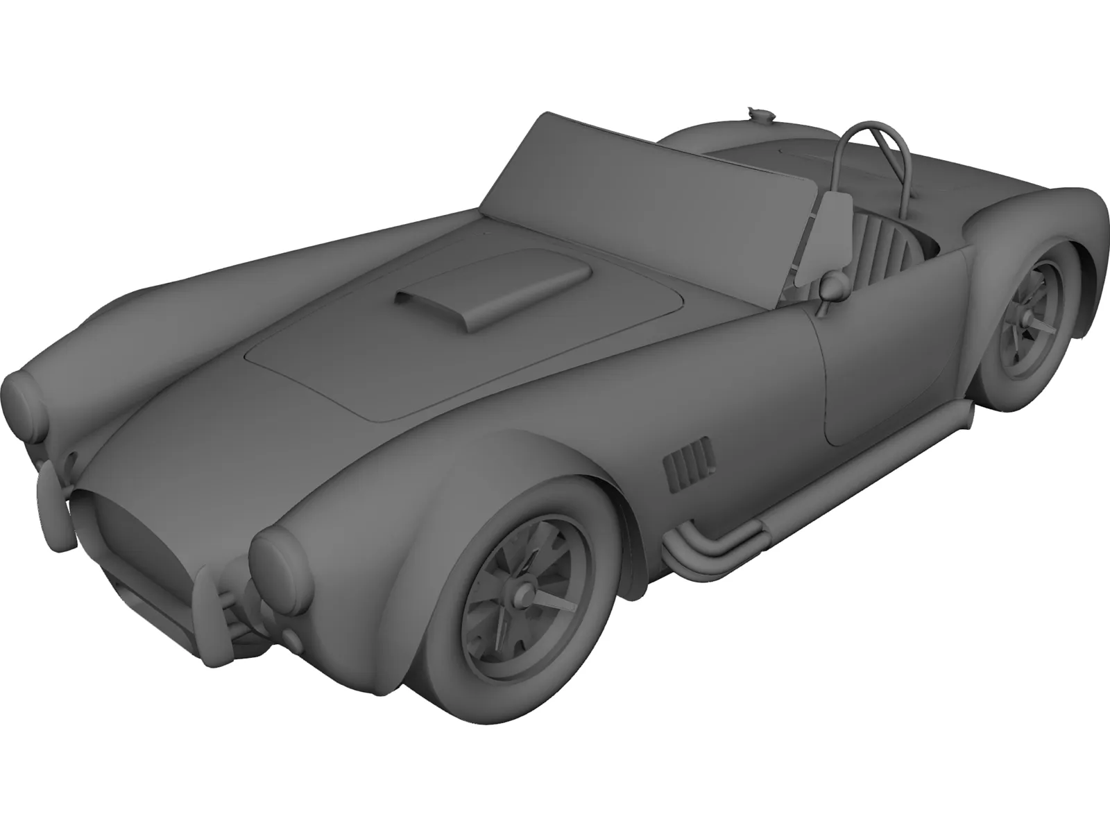 Shelby Cobra (1966) 3D Model