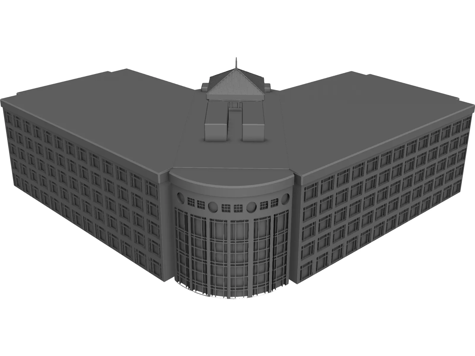 State Building 3D Model