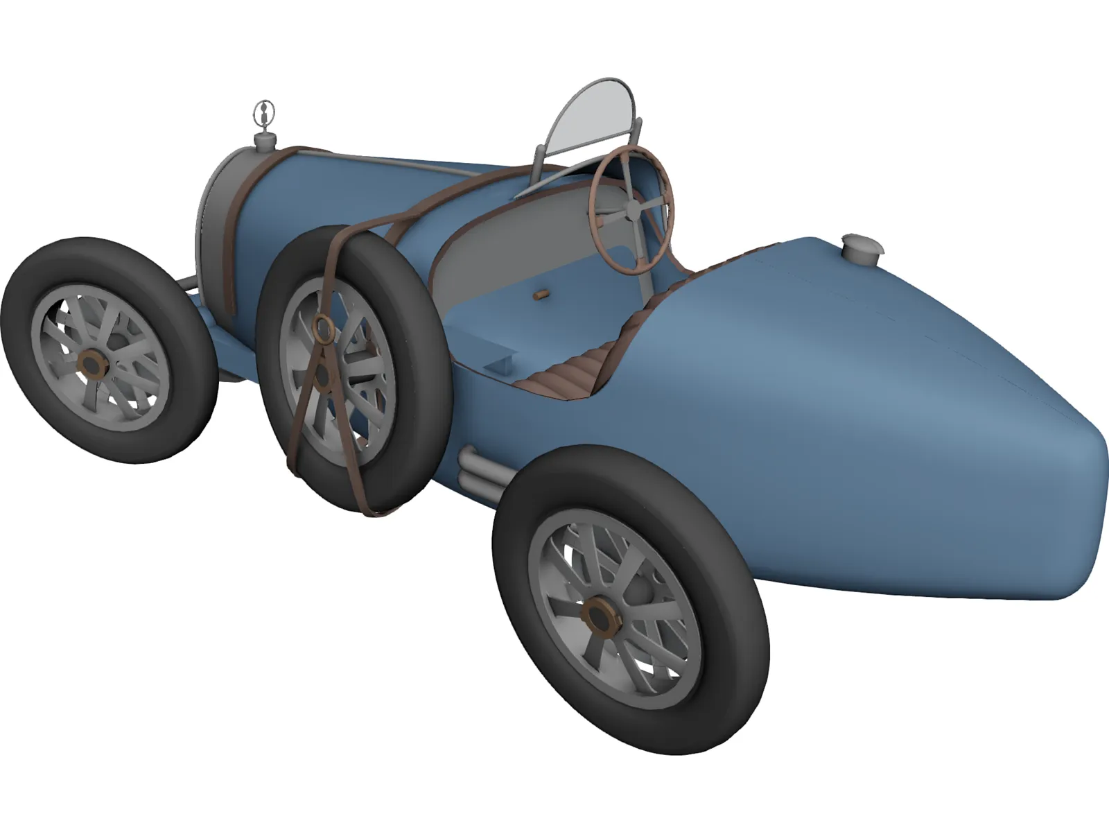 Bugatti Type 35 3D Model