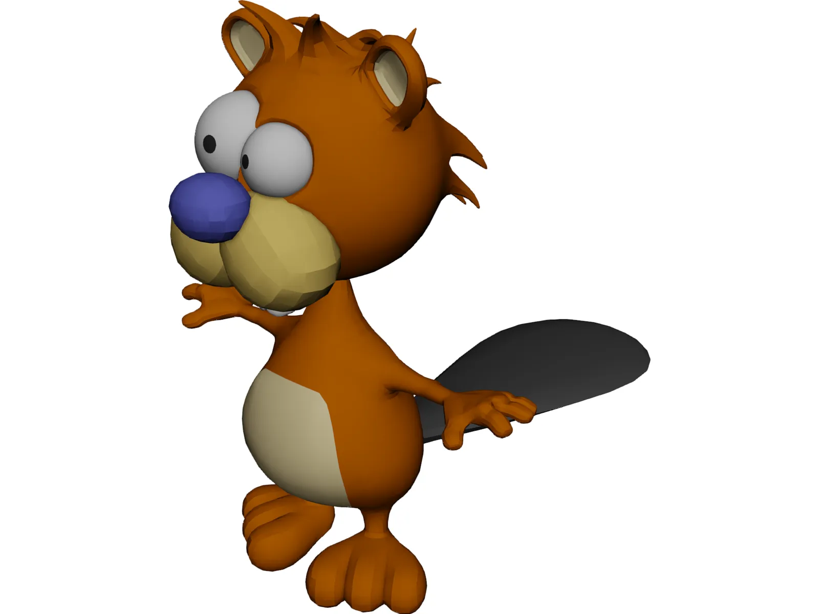 Beaver 3D Model