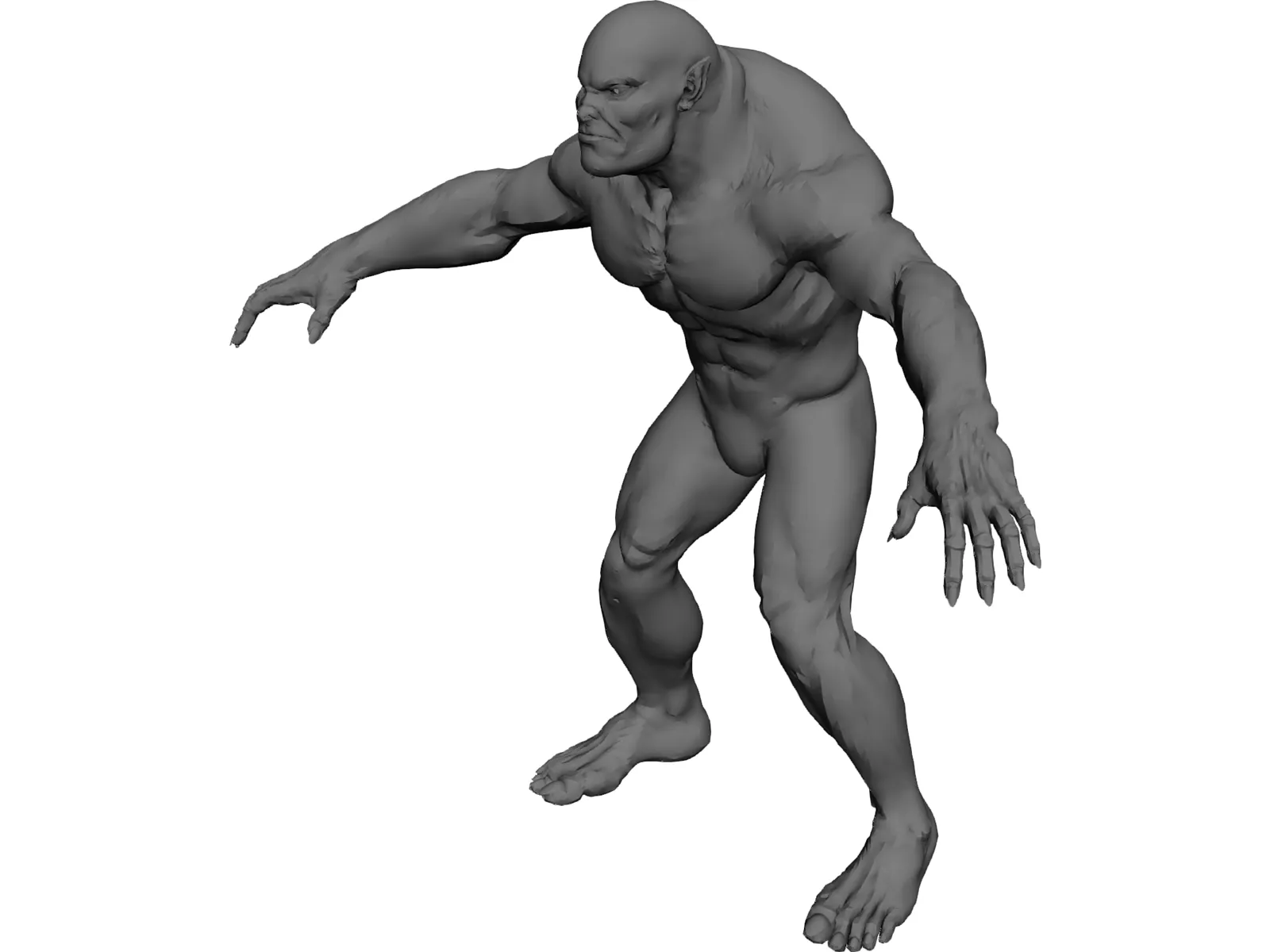 Monster 3D Model