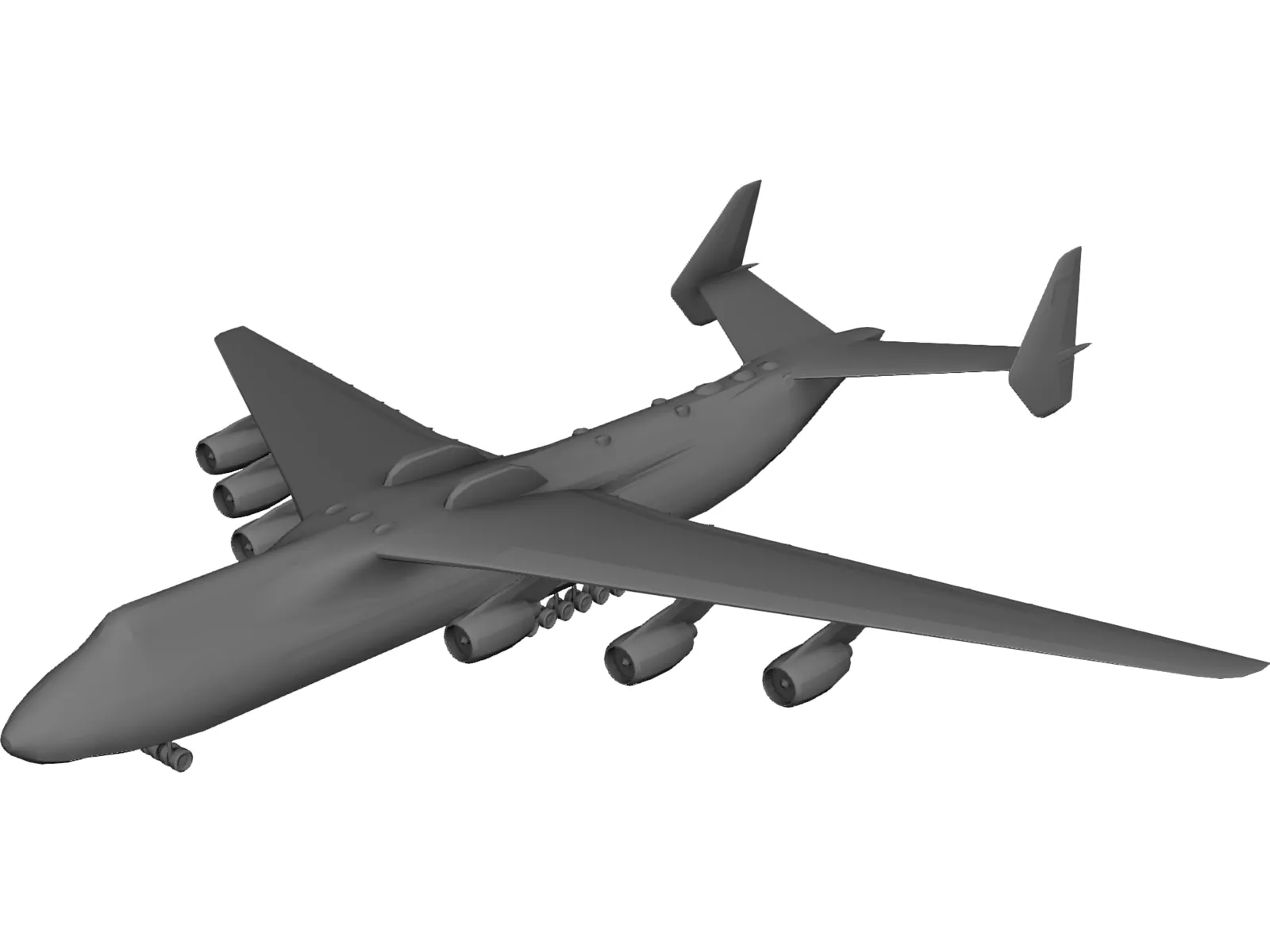 Antonov An-225 Mriya 3D Model