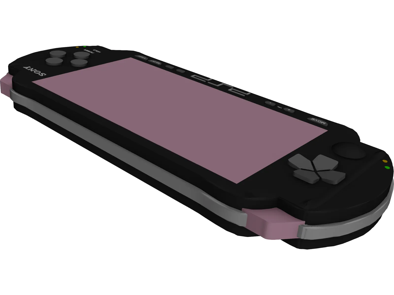 Sony PlayStation Portable (PSP) 3D Model