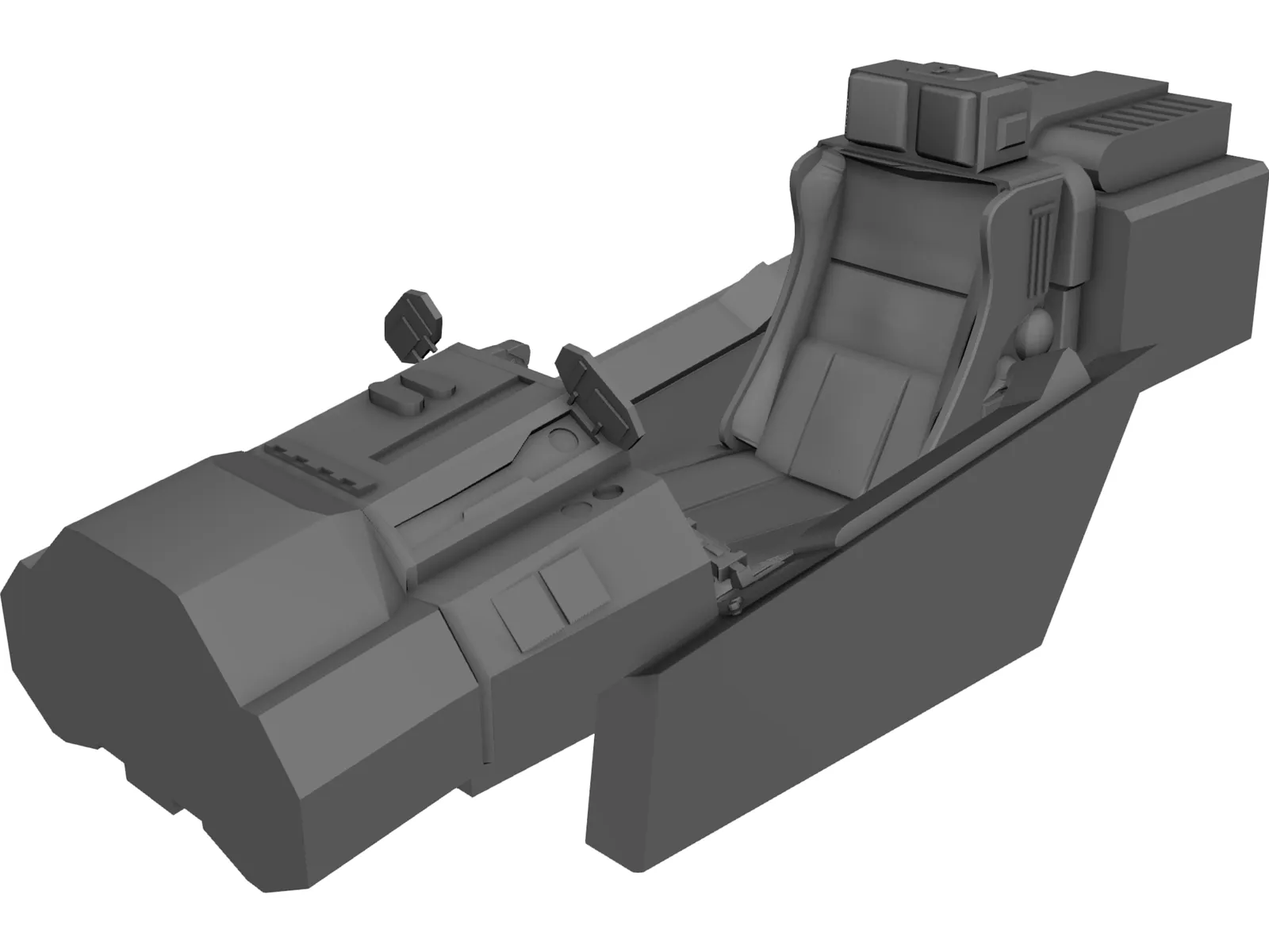 VF Cockpit 3D Model