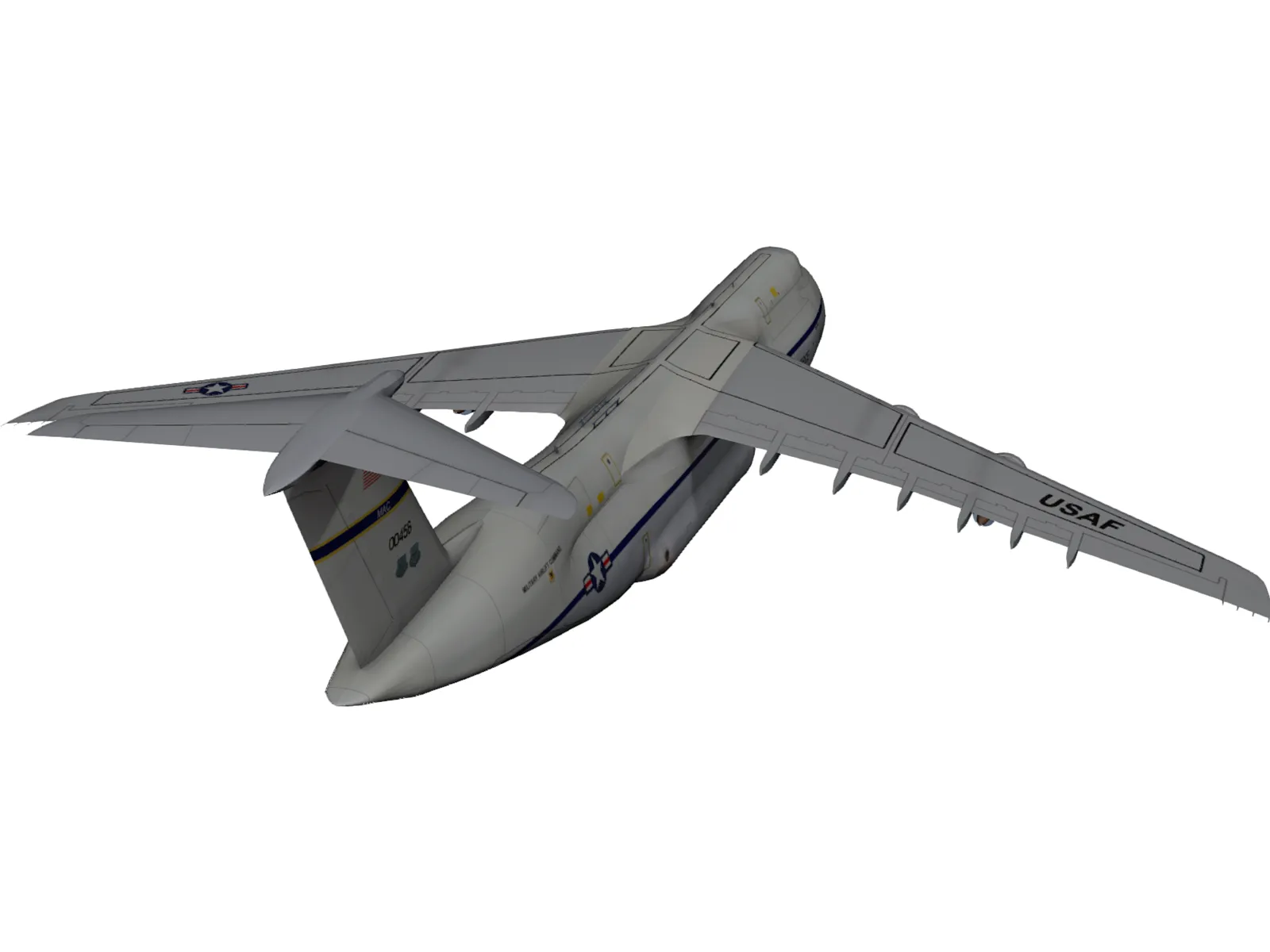 Lockheed C-5 Galaxy 3D Model