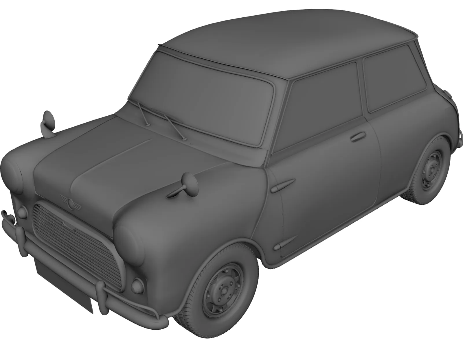 Mini Cooper 3D Model