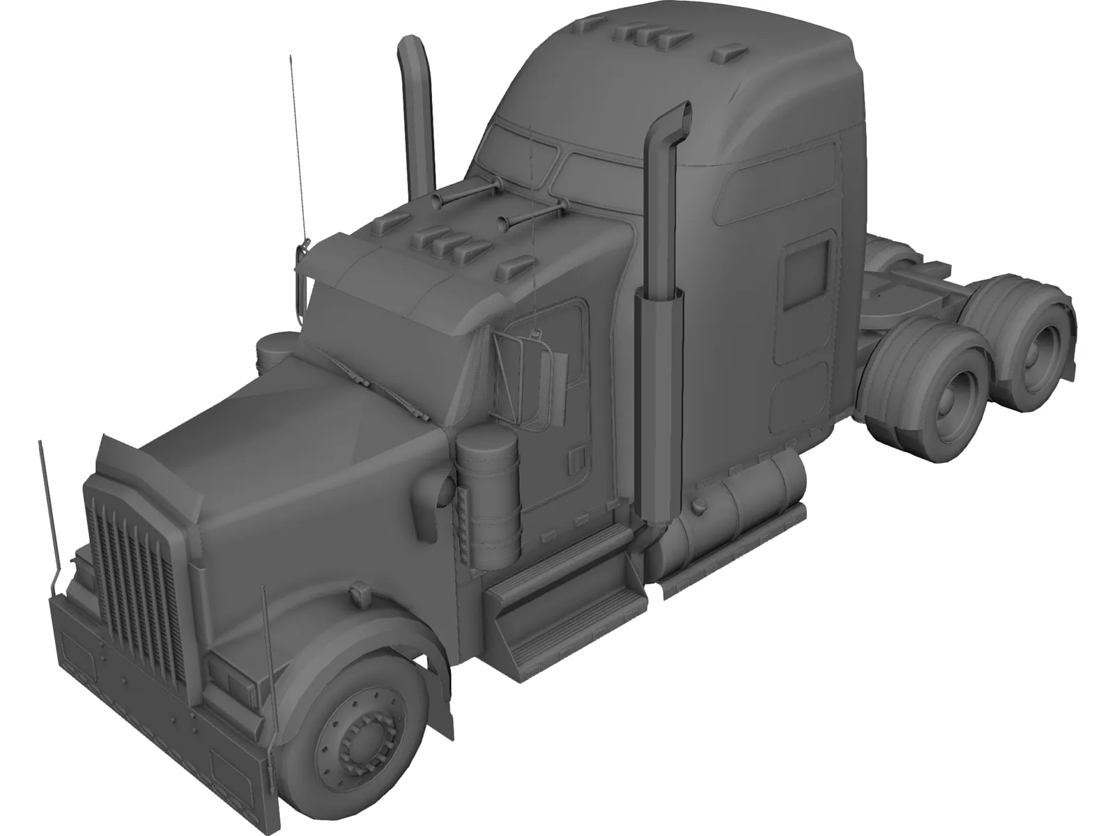 Peterbilt 379 3D Model