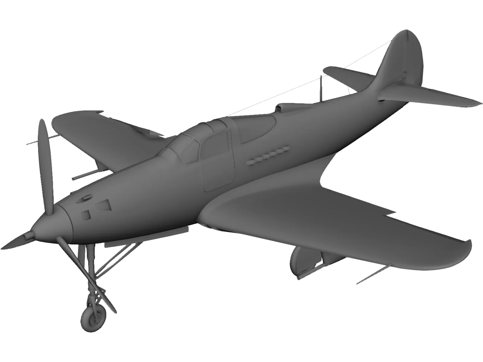 COBRA Airplane 3D Model