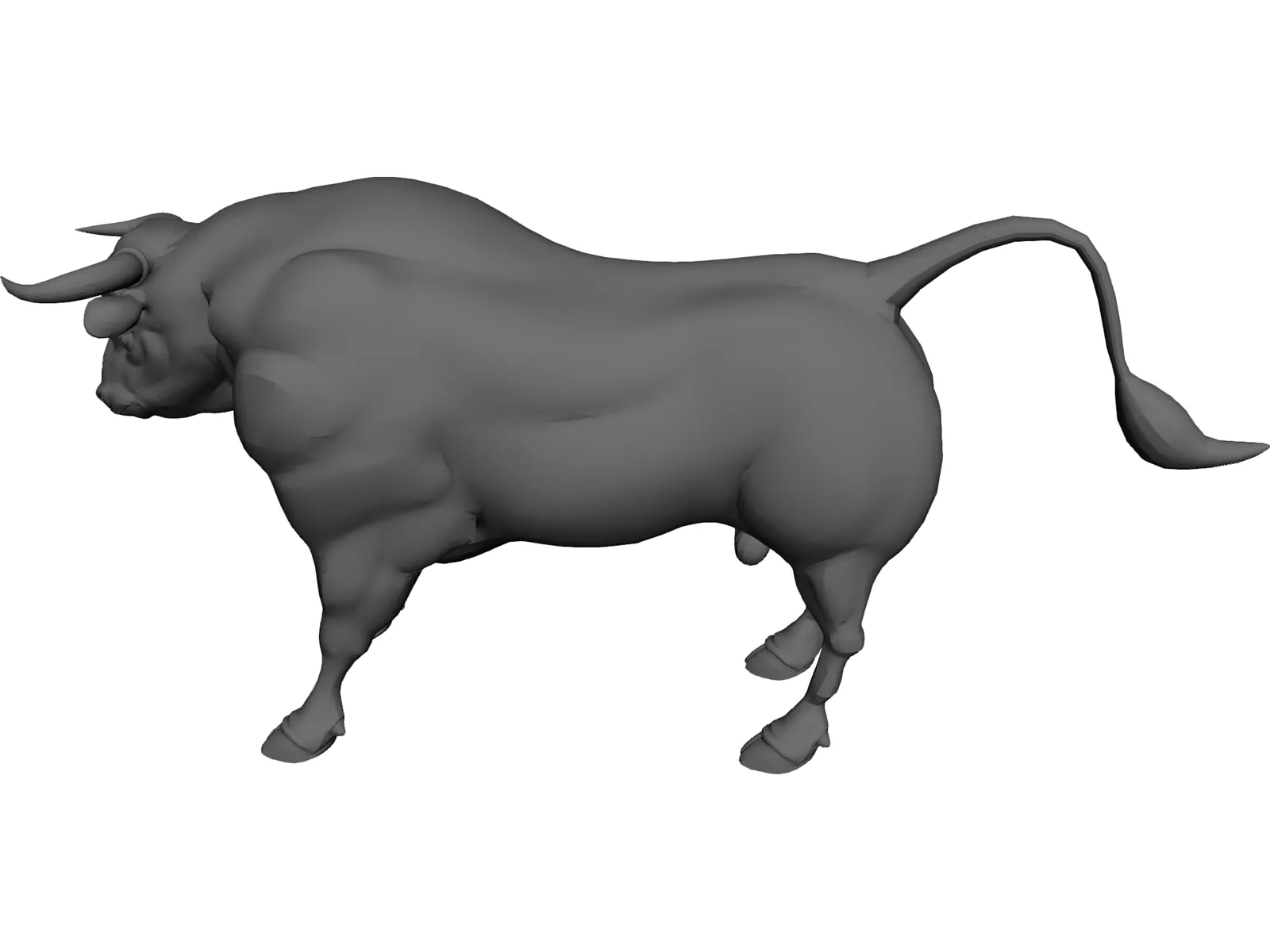 Bull 3D Model