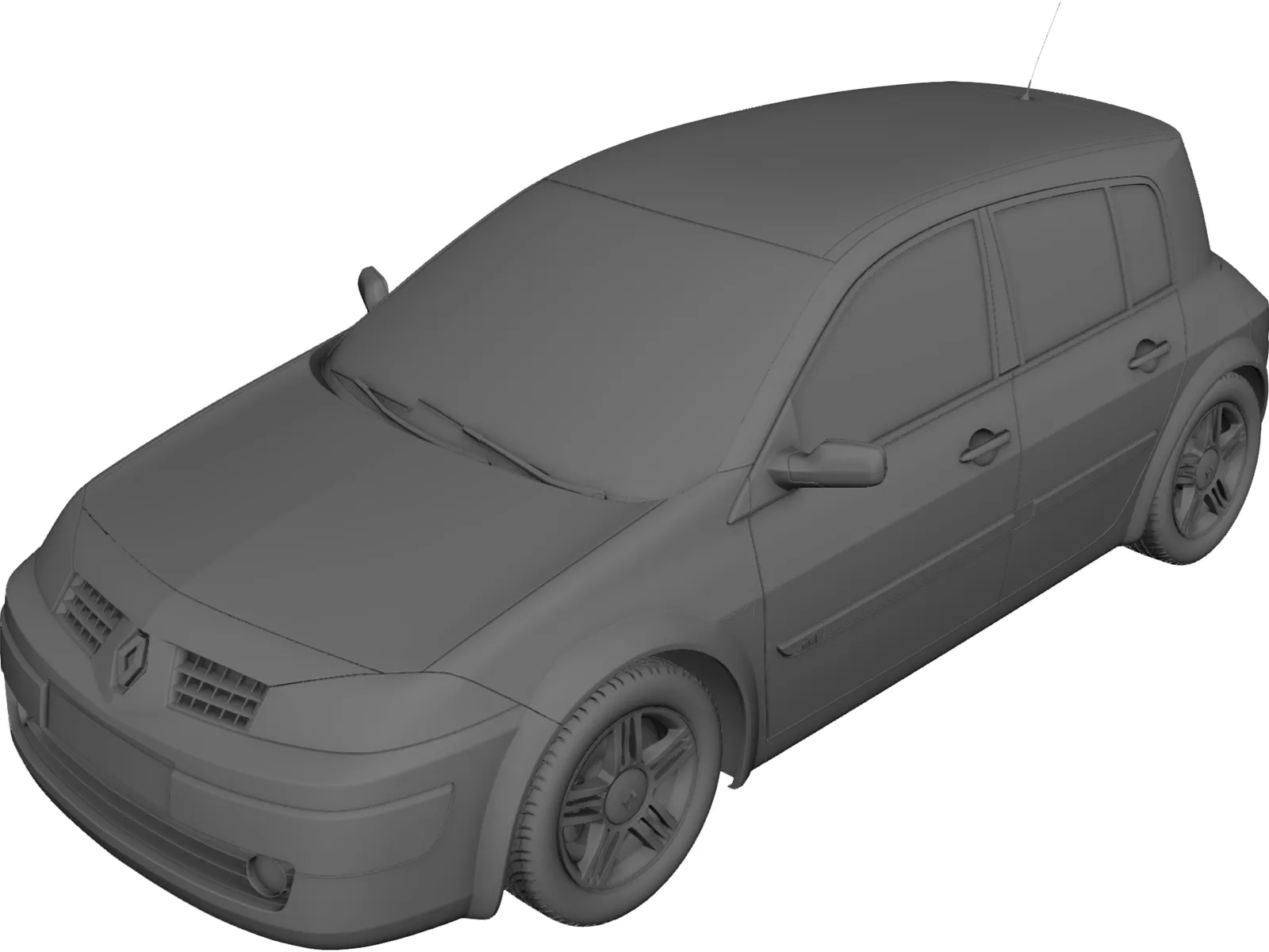 Renault Megane 3D Model