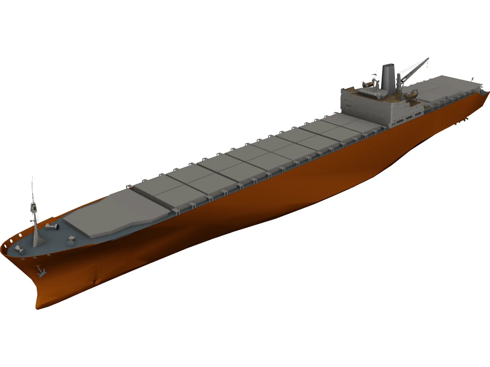 LNG Tanker 3D Model