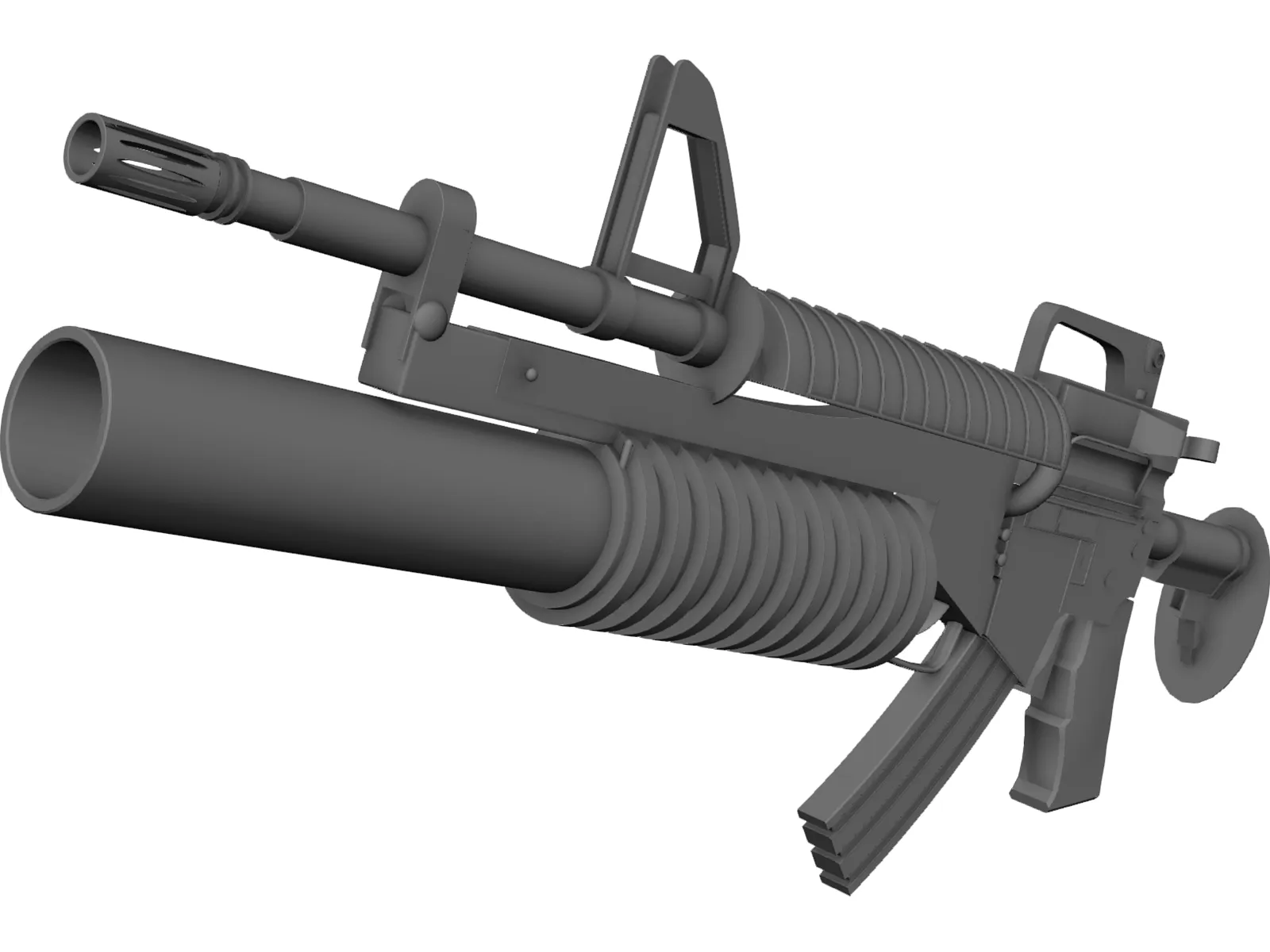 M4 3D Model