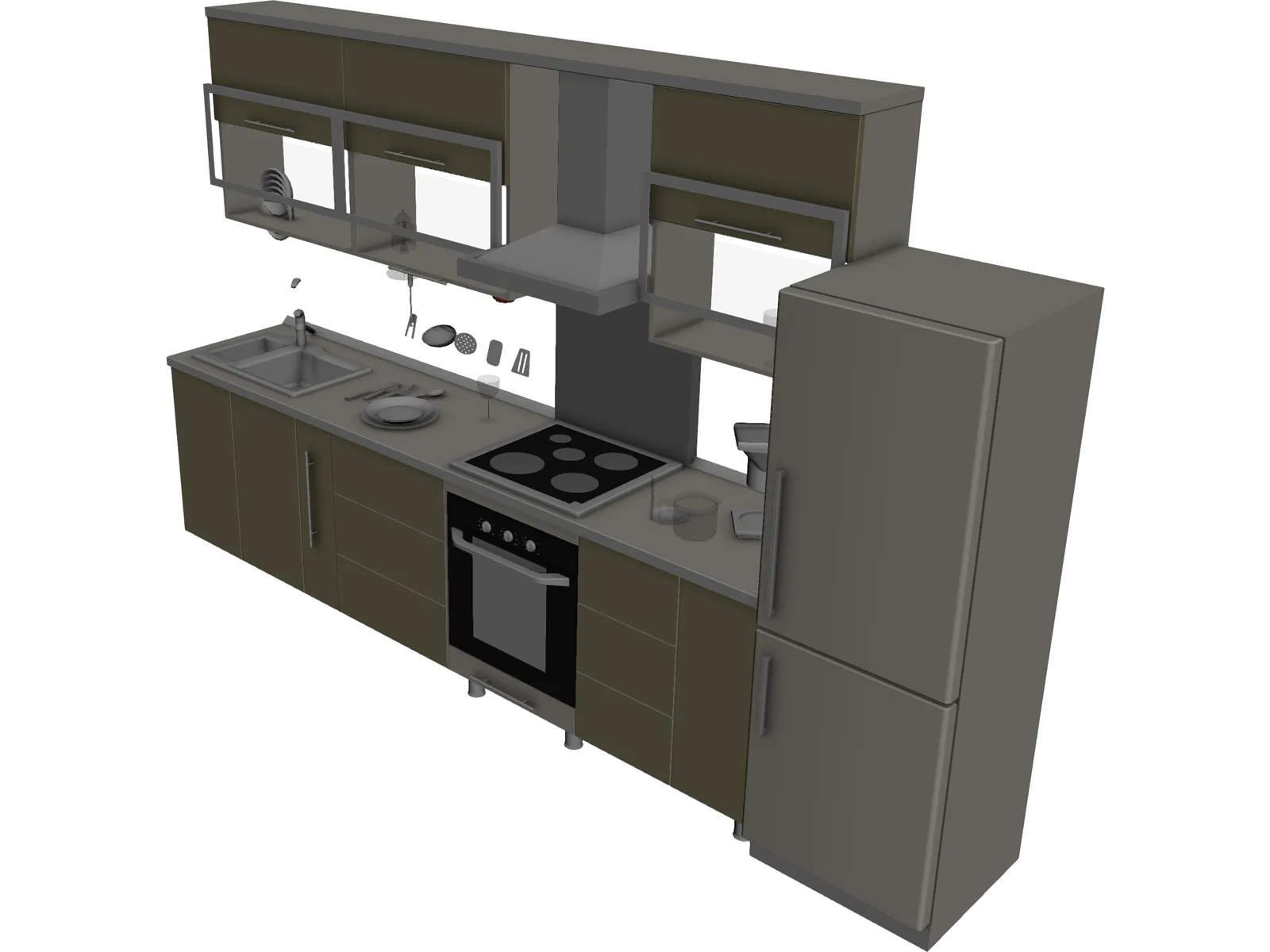 Kitchen 3D Model