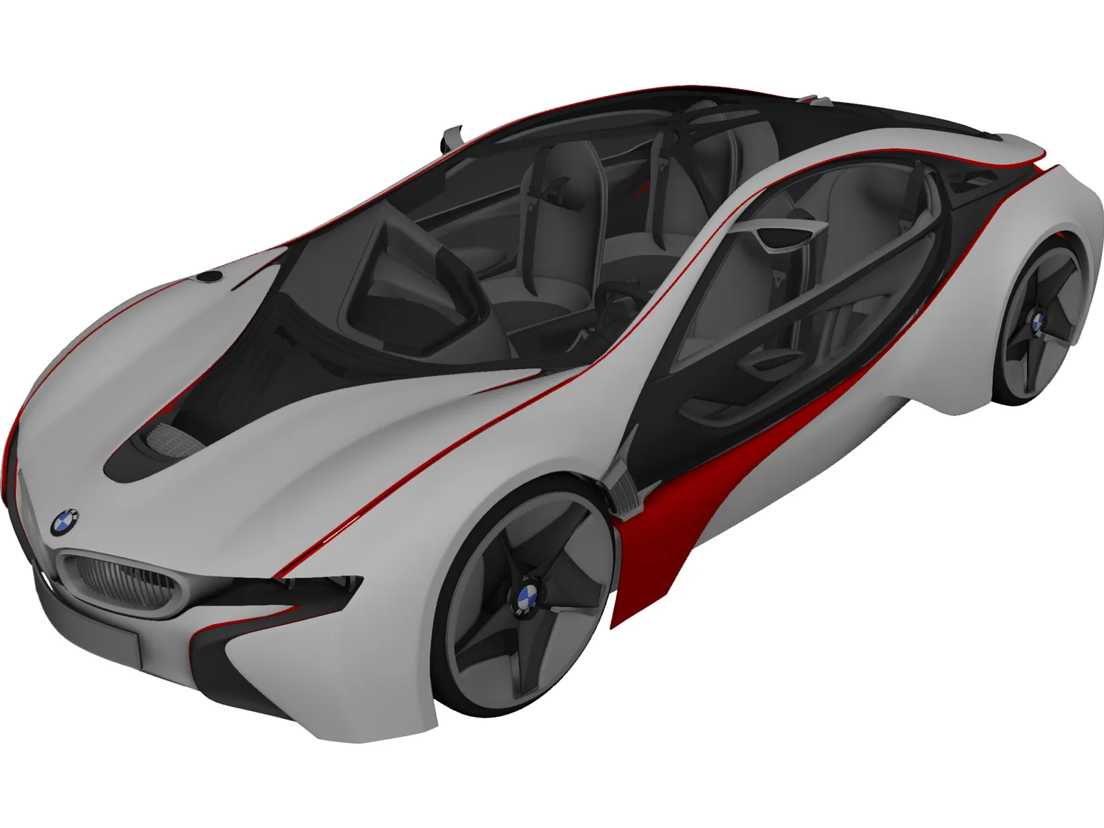 BMW Vision Efficient Dynamics Concept 3D Model