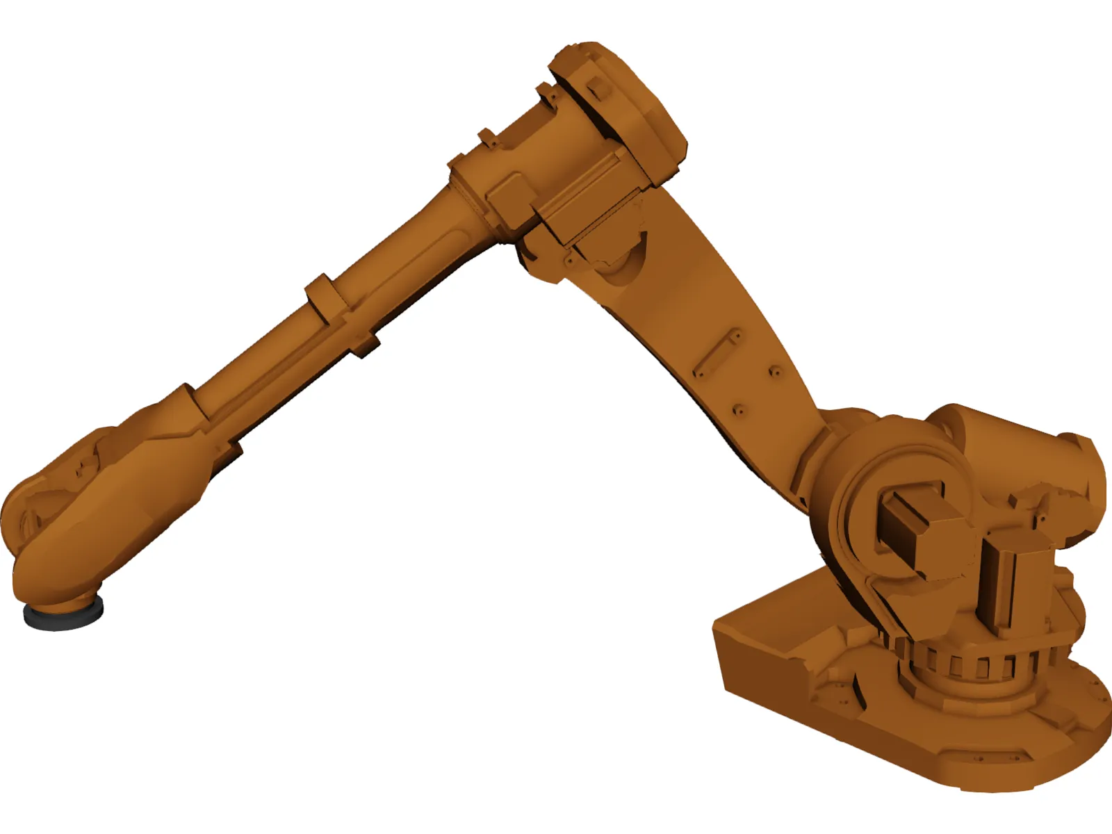 Robot 6 Axis 3D Model