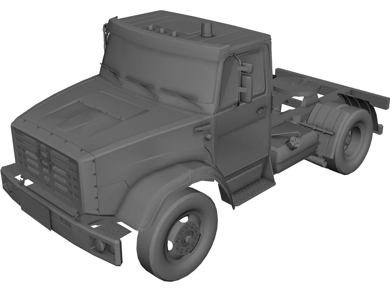 ZIL 4421 3D Model