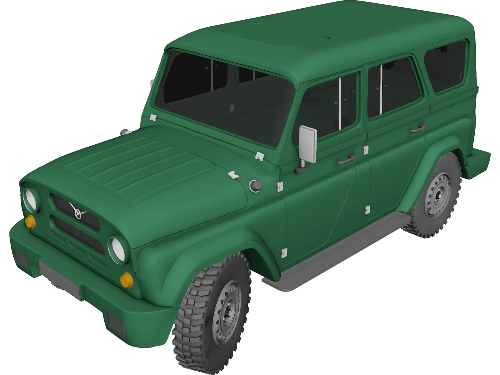 UAZ Hunter 3D Model